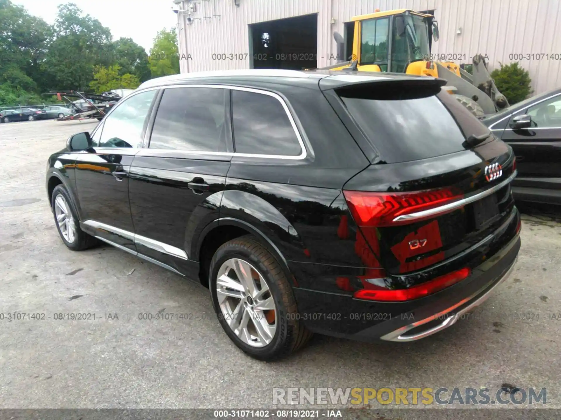 3 Photograph of a damaged car WA1LXAF70MD012810 AUDI Q7 2021