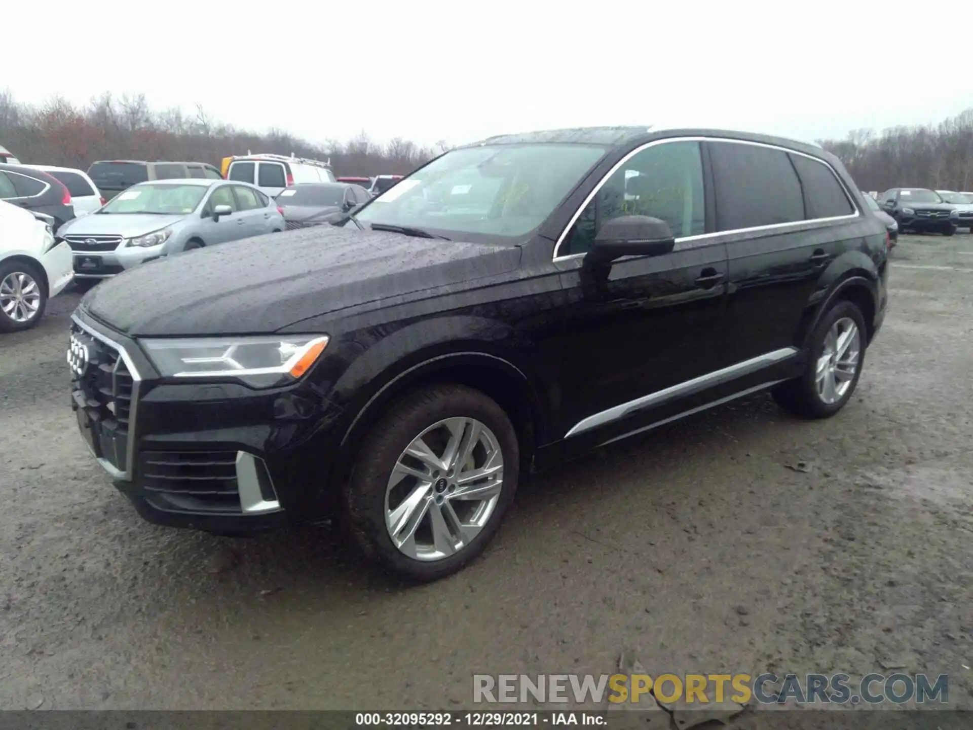 2 Photograph of a damaged car WA1LXAF70MD019661 AUDI Q7 2021