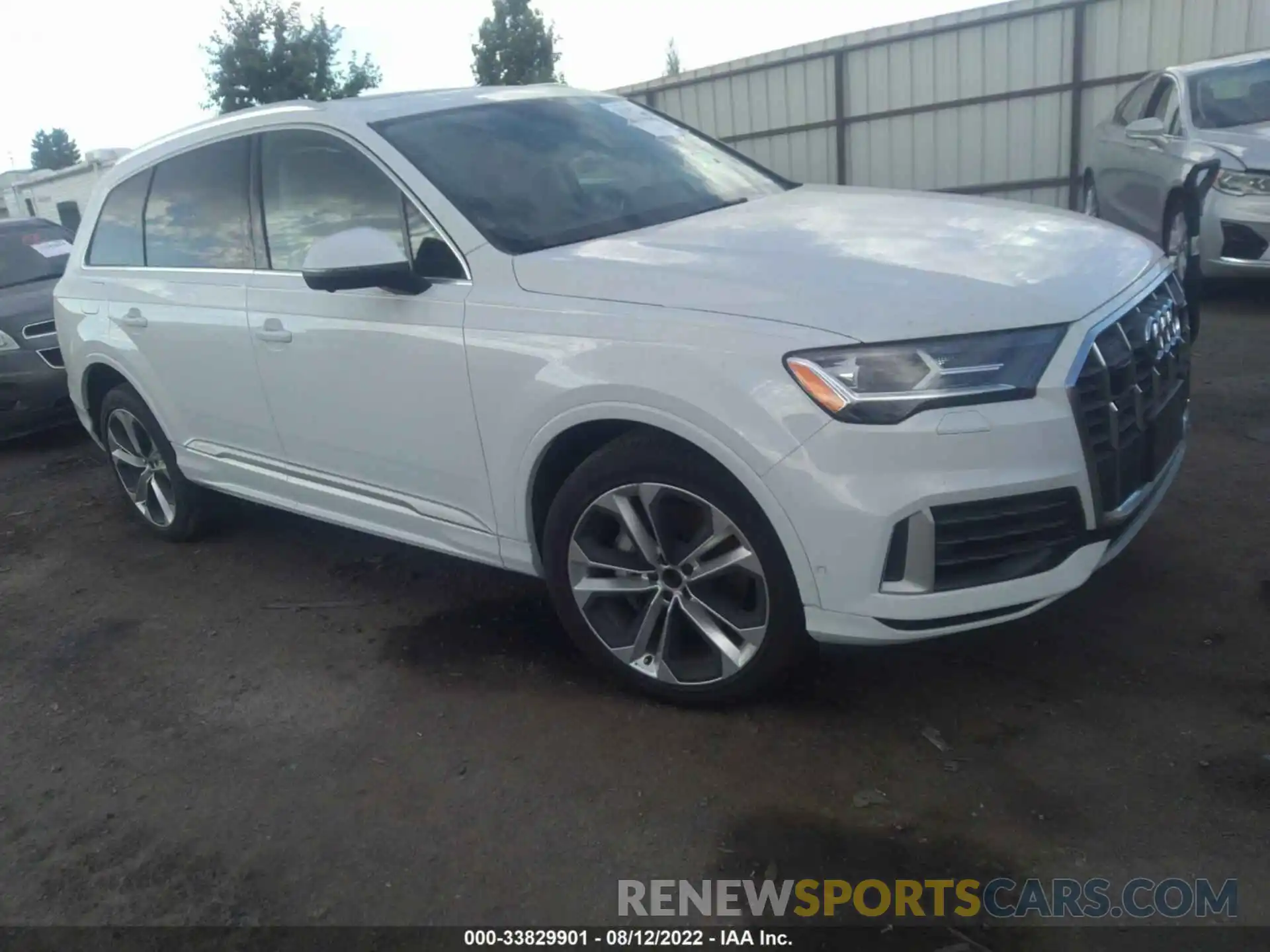 1 Photograph of a damaged car WA1LXAF70MD019823 AUDI Q7 2021