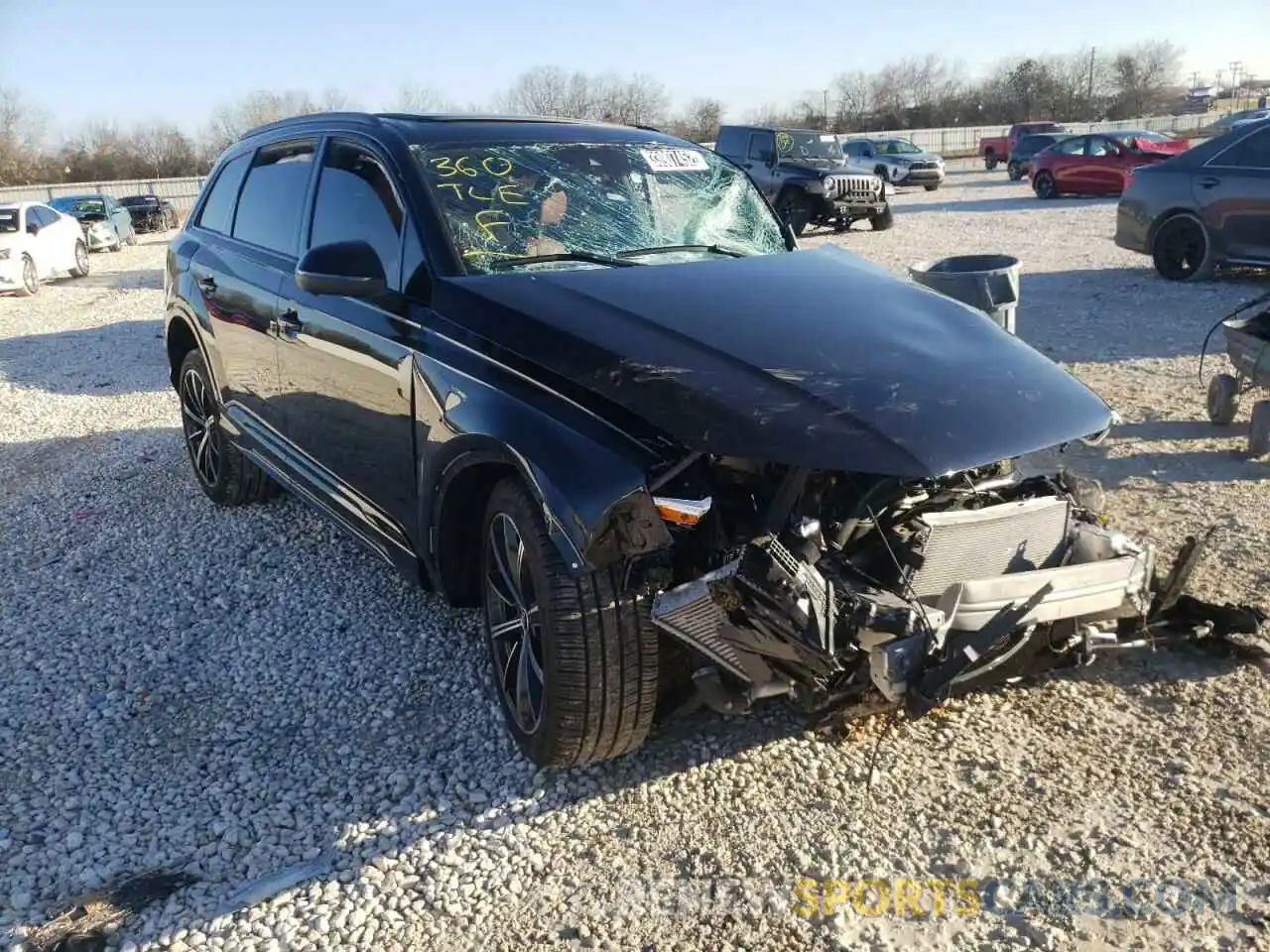 1 Photograph of a damaged car WA1LXAF70MD029199 AUDI Q7 2021