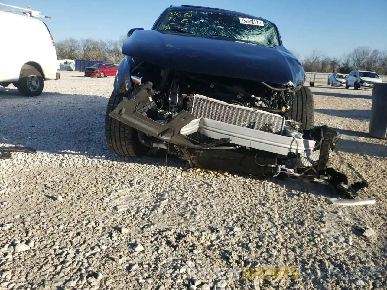 9 Photograph of a damaged car WA1LXAF70MD029199 AUDI Q7 2021