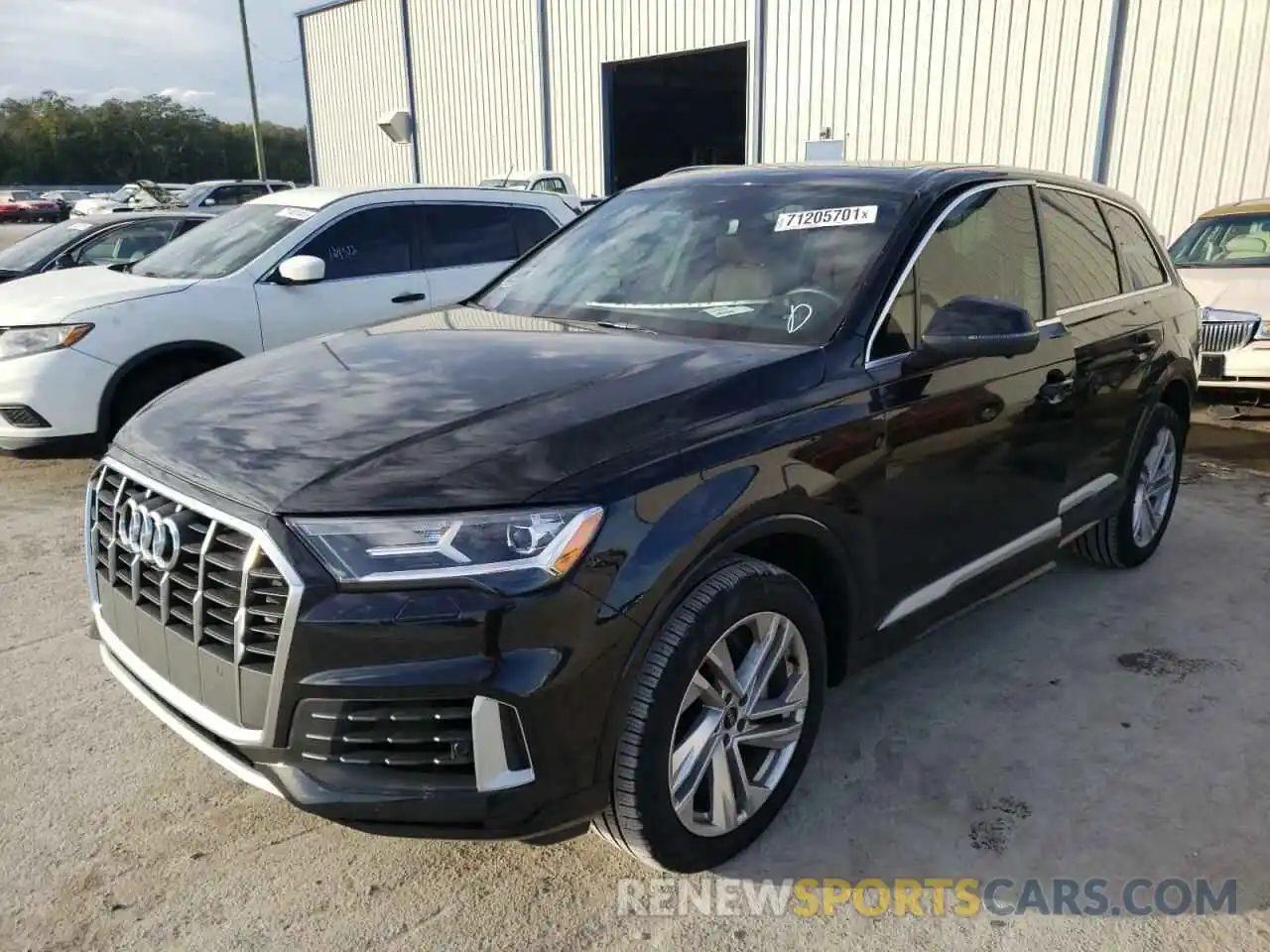 2 Фотография поврежденного автомобиля WA1LXAF70MD040400 AUDI Q7 2021