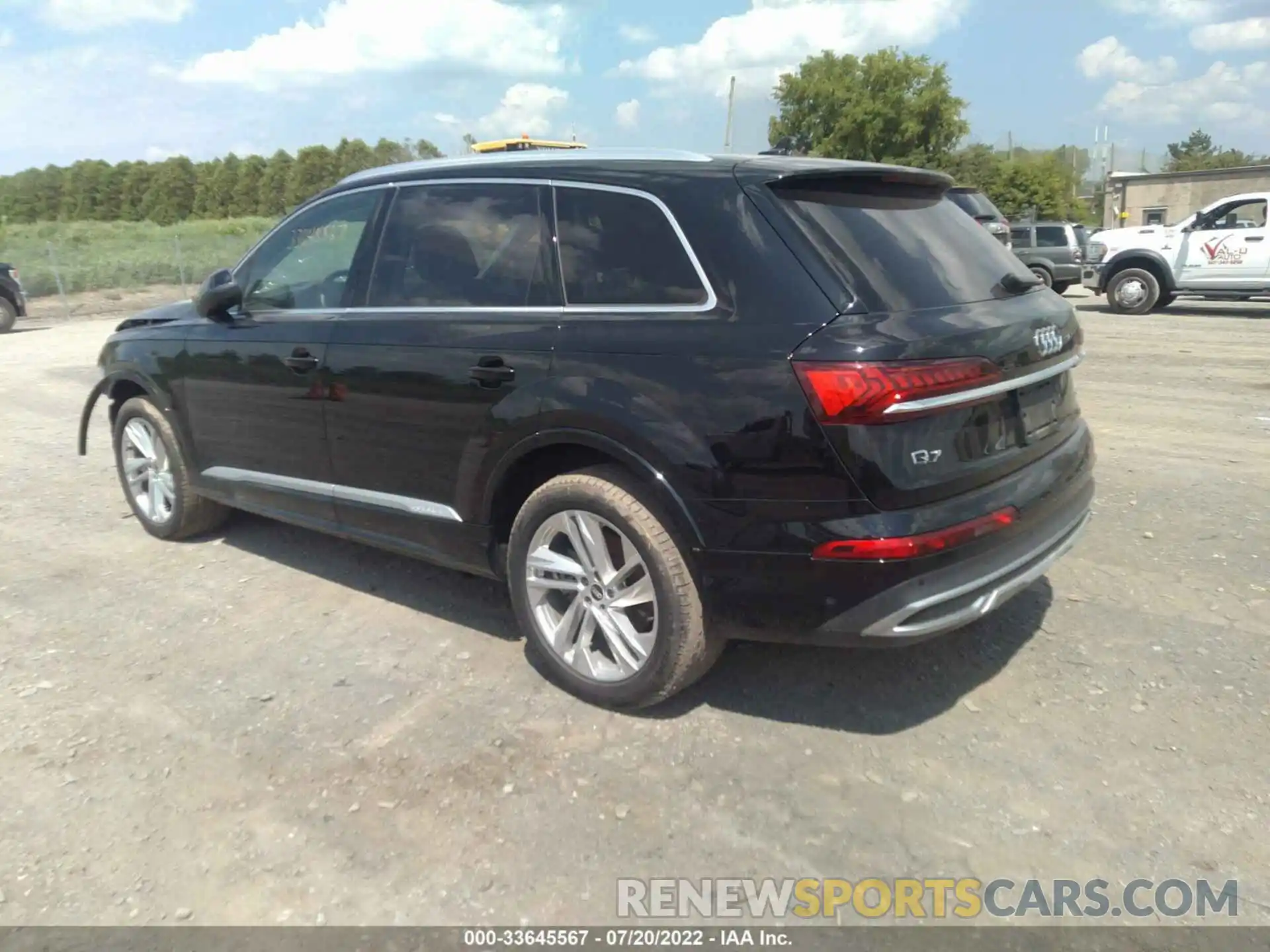 3 Photograph of a damaged car WA1LXAF71MD018552 AUDI Q7 2021