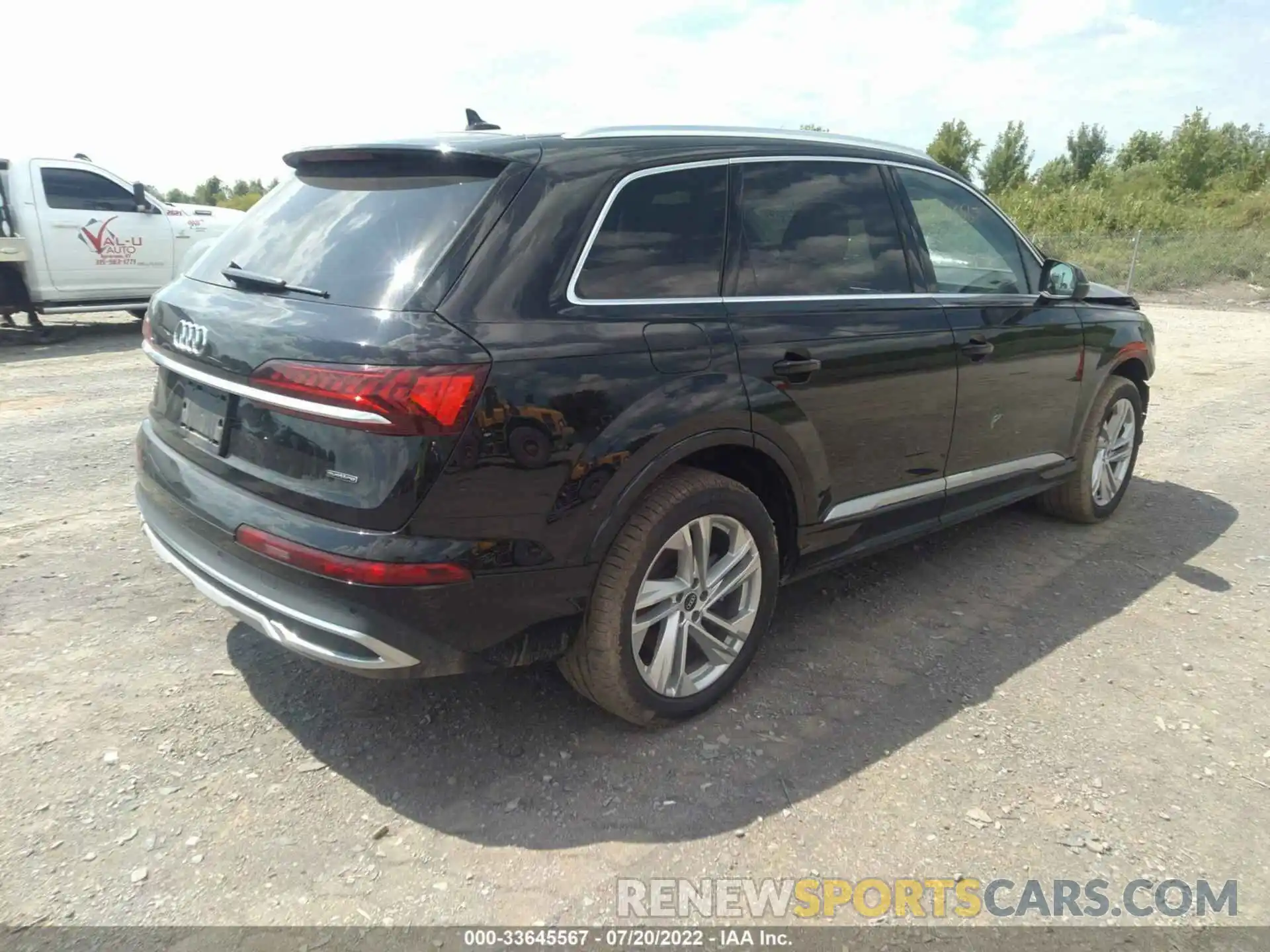 4 Фотография поврежденного автомобиля WA1LXAF71MD018552 AUDI Q7 2021