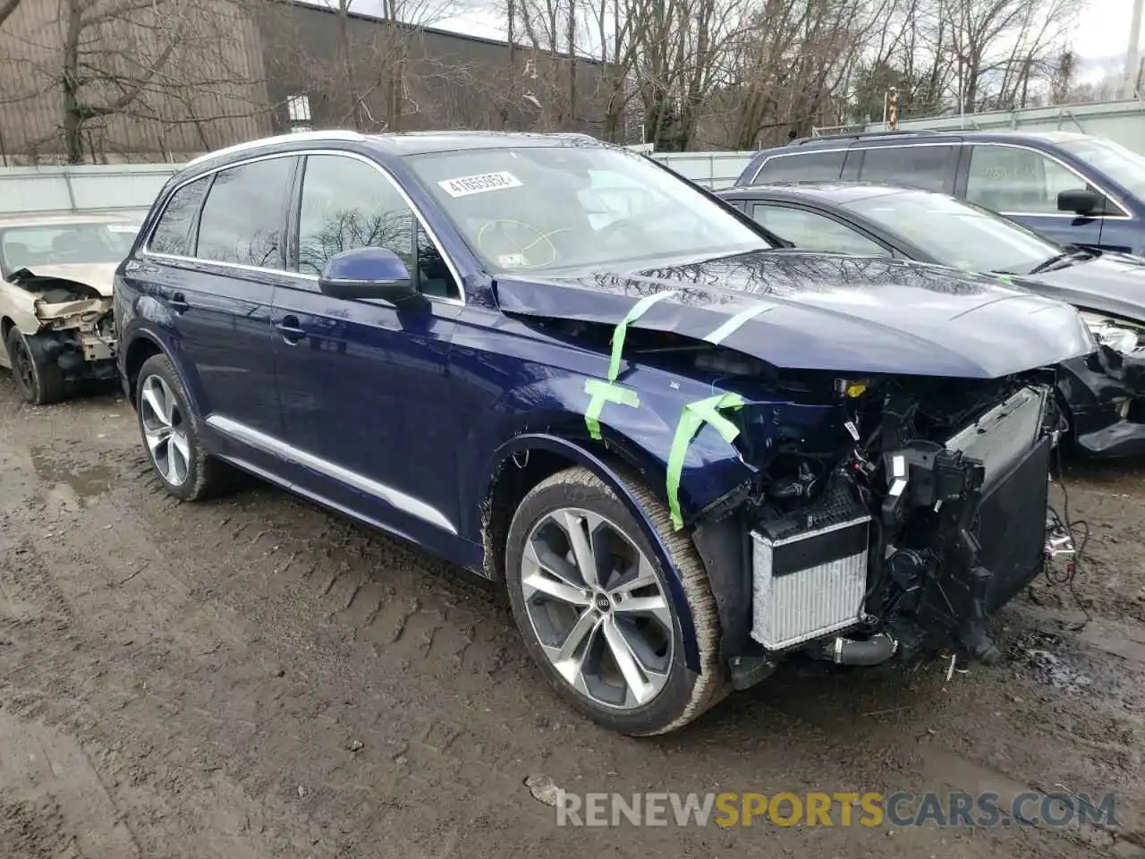 1 Photograph of a damaged car WA1LXAF71MD040745 AUDI Q7 2021