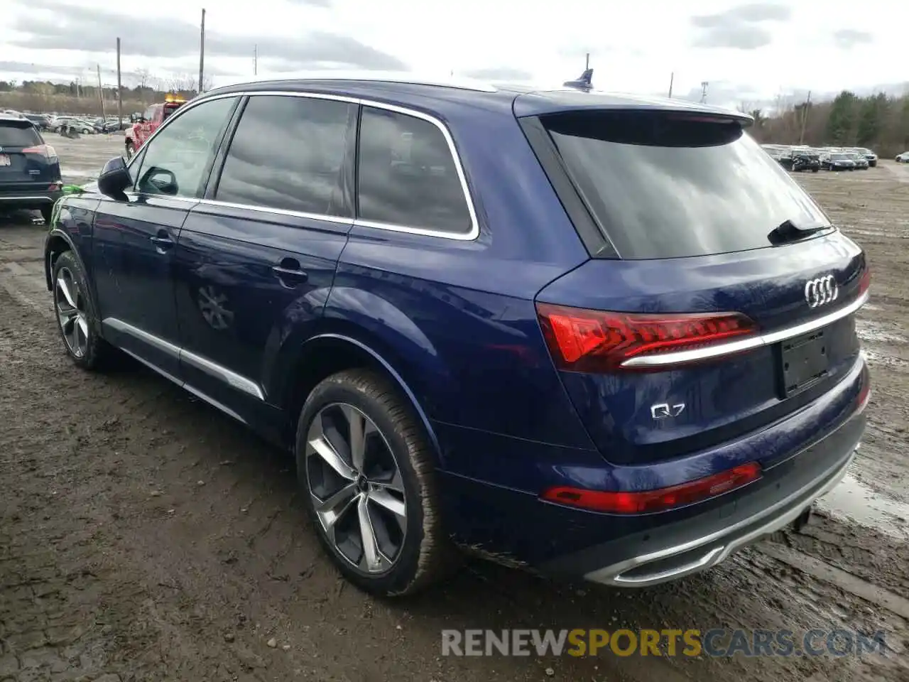 3 Фотография поврежденного автомобиля WA1LXAF71MD040745 AUDI Q7 2021