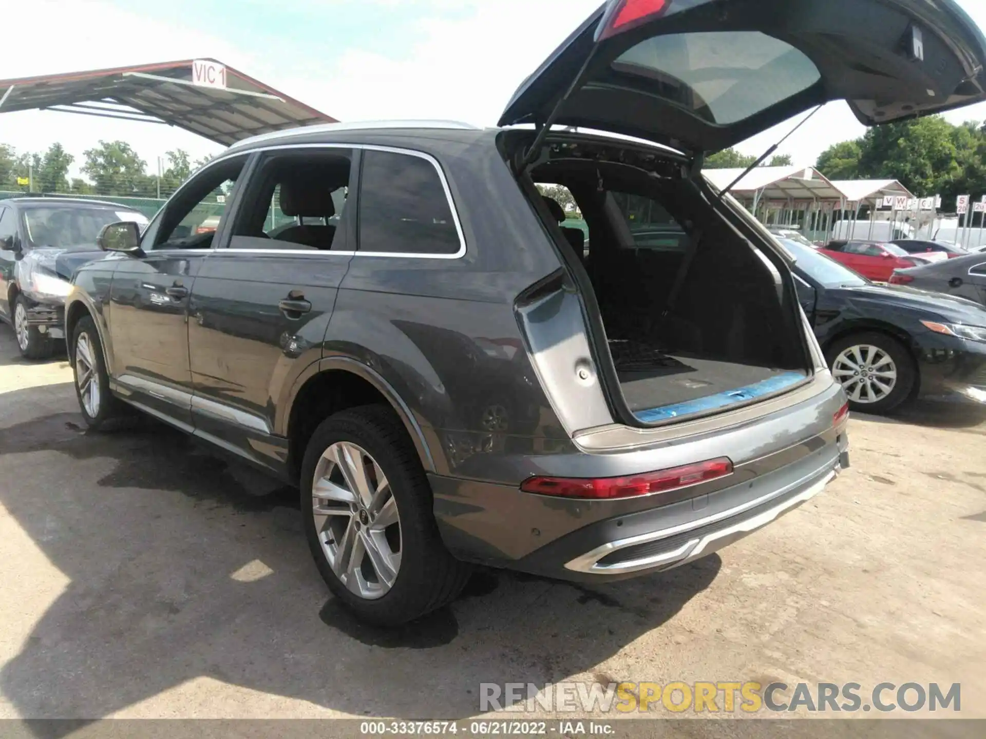 3 Фотография поврежденного автомобиля WA1LXAF72MD016325 AUDI Q7 2021