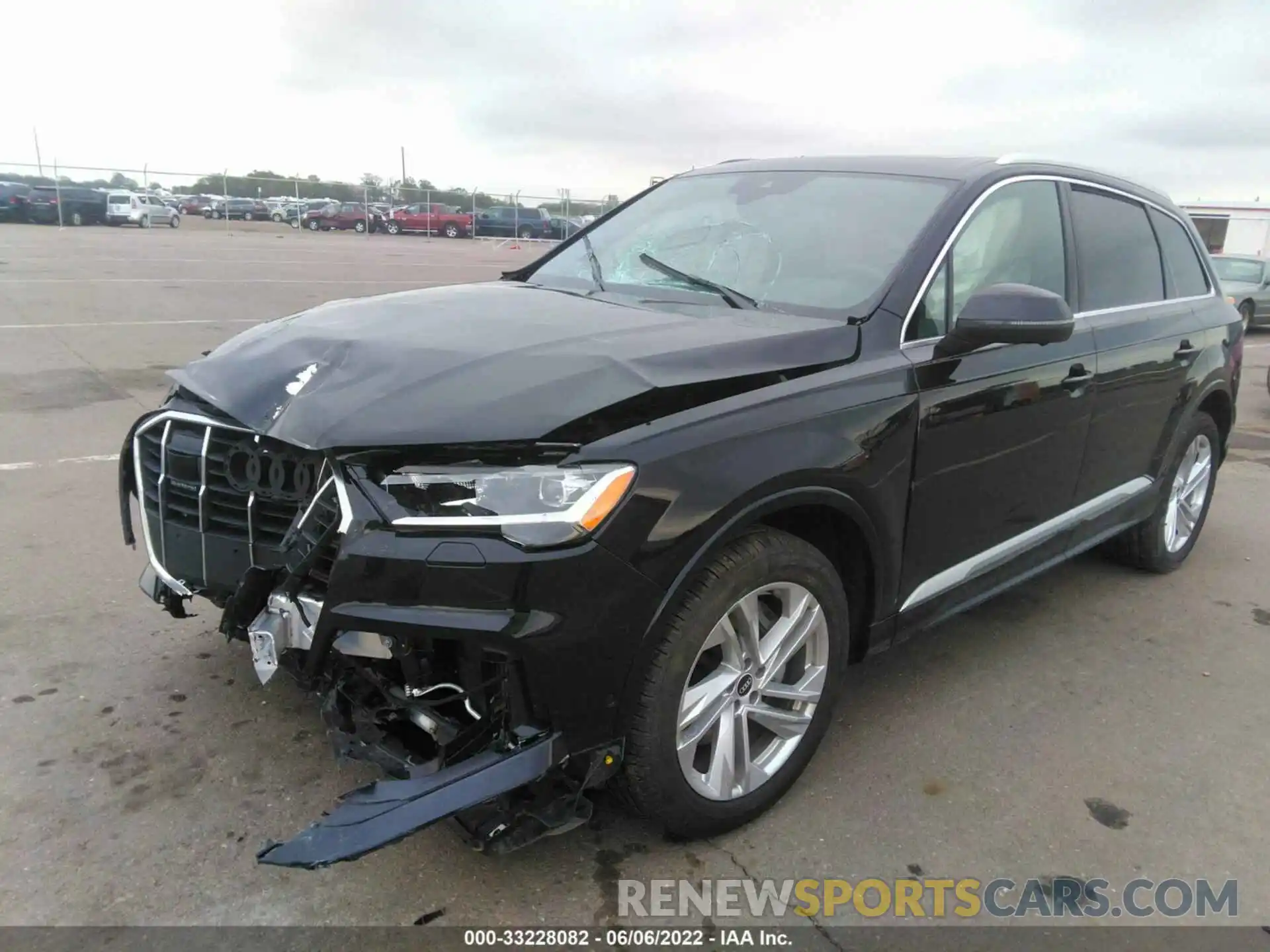 2 Photograph of a damaged car WA1LXAF72MD016714 AUDI Q7 2021