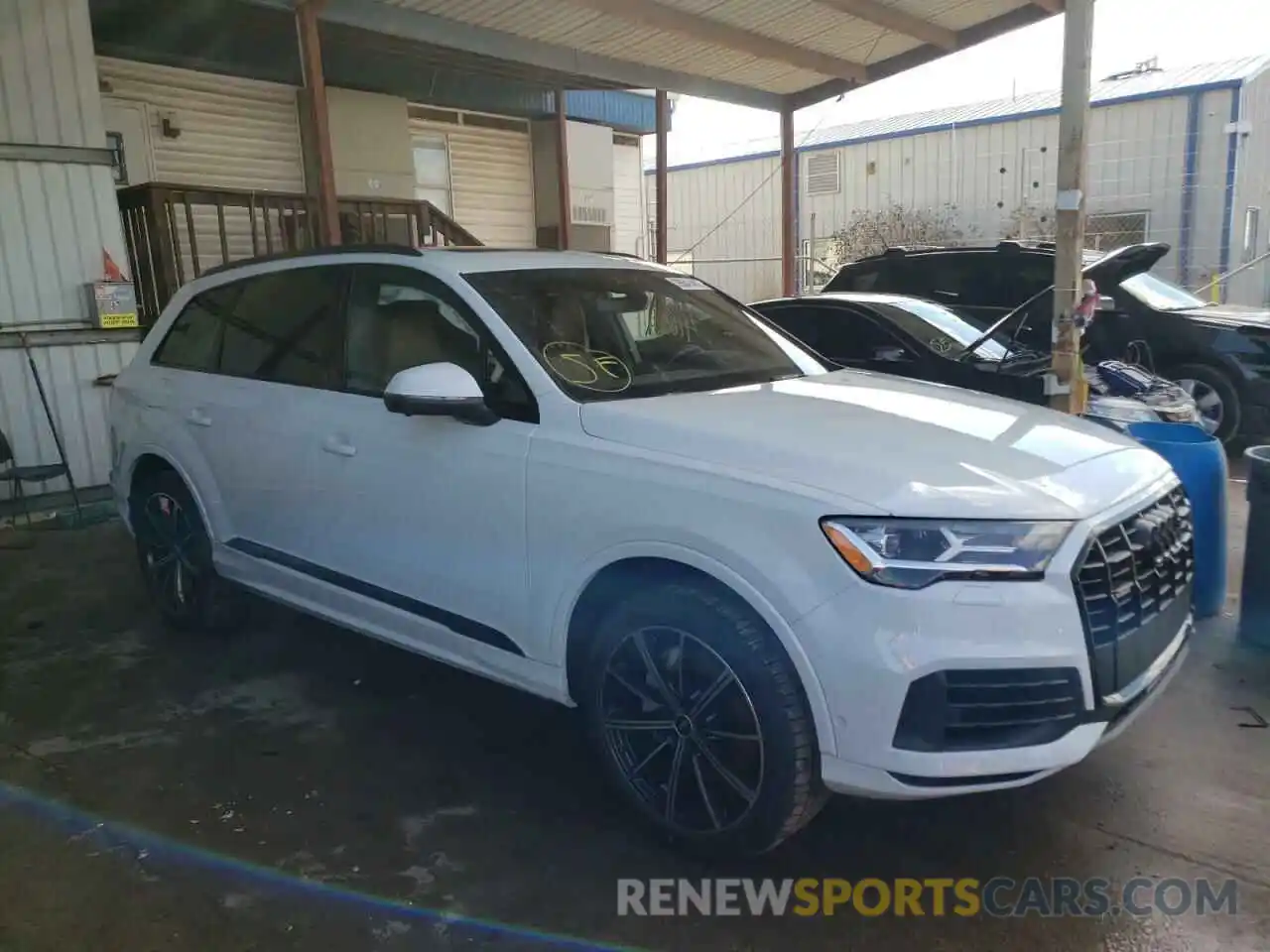 1 Photograph of a damaged car WA1LXAF72MD027325 AUDI Q7 2021