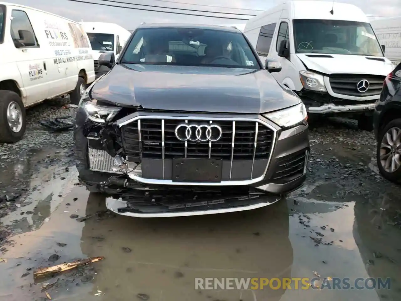 9 Фотография поврежденного автомобиля WA1LXAF72MD035683 AUDI Q7 2021