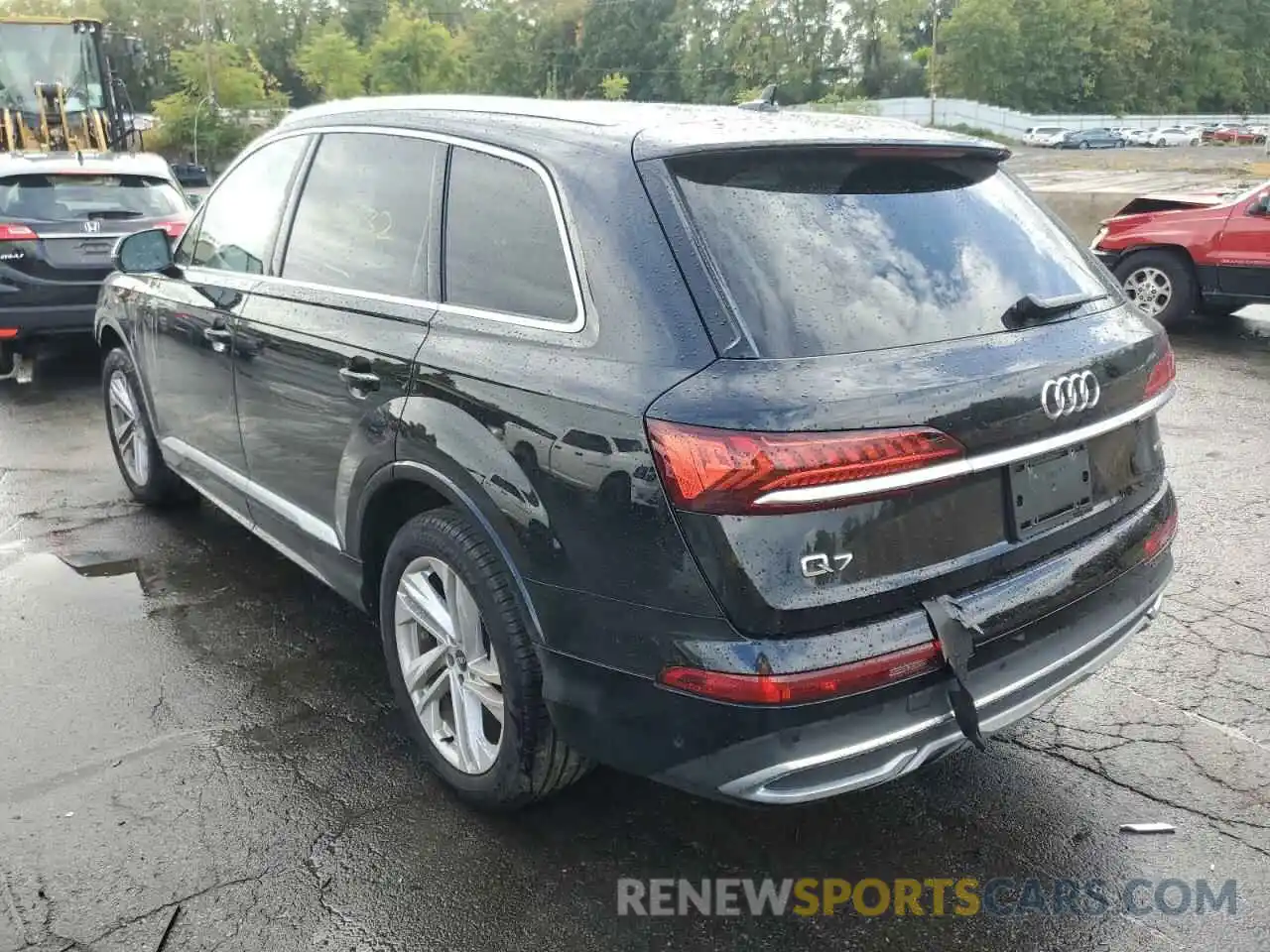 3 Фотография поврежденного автомобиля WA1LXAF72MD038101 AUDI Q7 2021