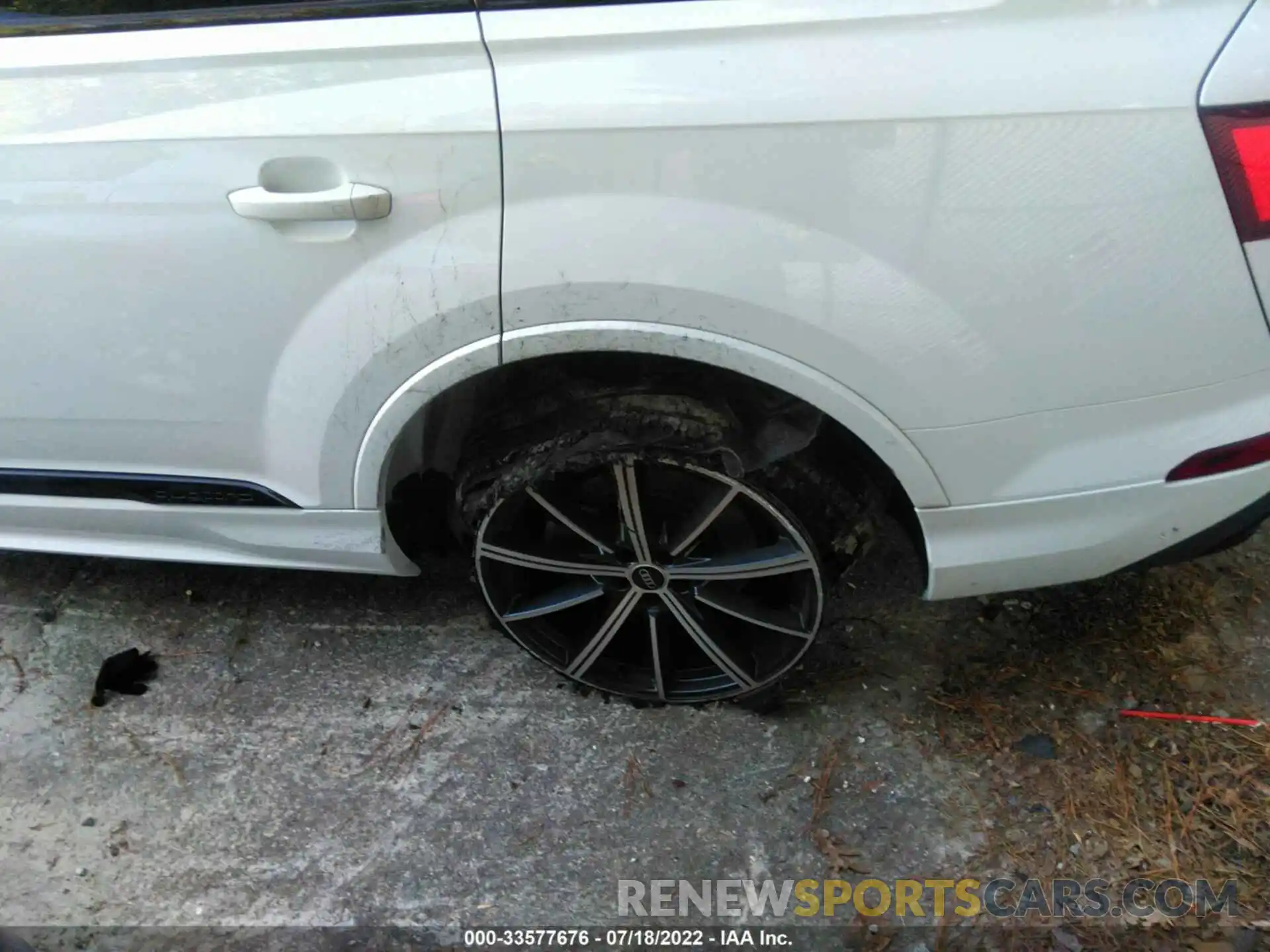 6 Фотография поврежденного автомобиля WA1LXAF72MD041919 AUDI Q7 2021