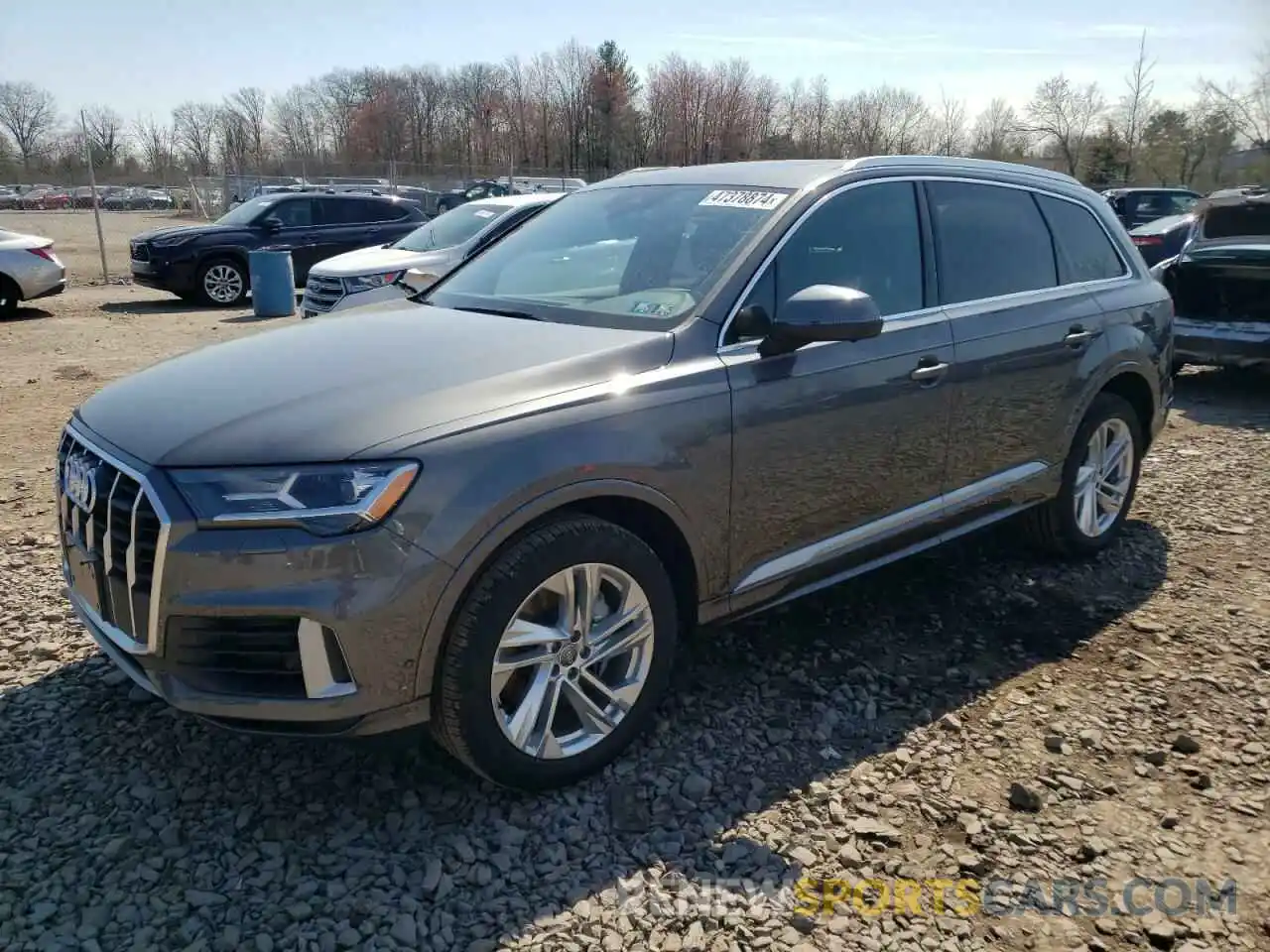 1 Photograph of a damaged car WA1LXAF73MD010162 AUDI Q7 2021