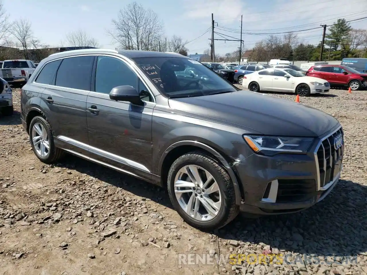 4 Photograph of a damaged car WA1LXAF73MD010162 AUDI Q7 2021