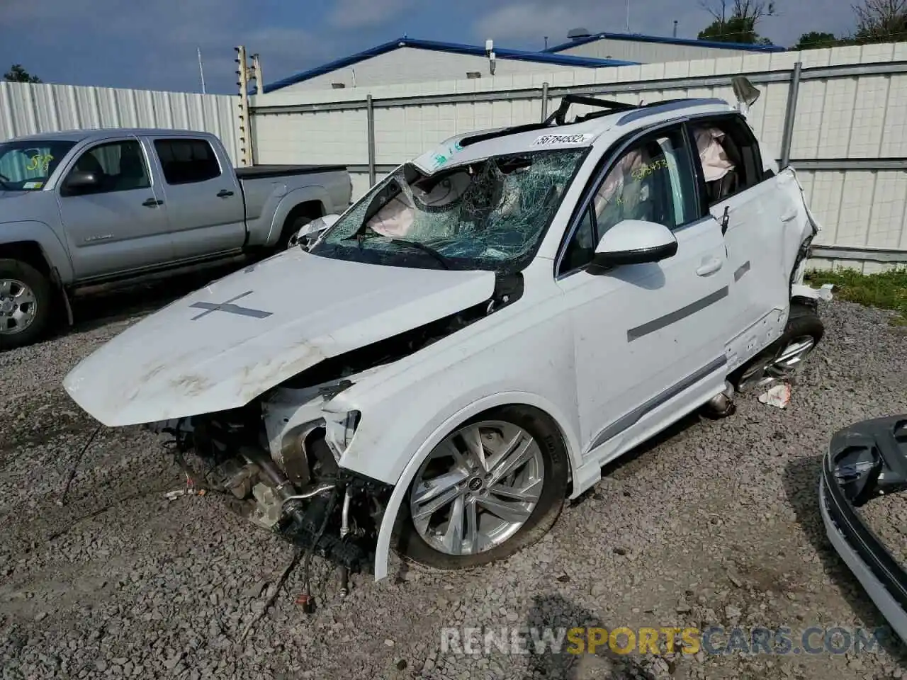 2 Photograph of a damaged car WA1LXAF73MD020349 AUDI Q7 2021