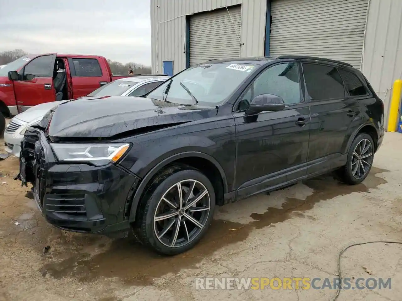 1 Photograph of a damaged car WA1LXAF73MD038852 AUDI Q7 2021