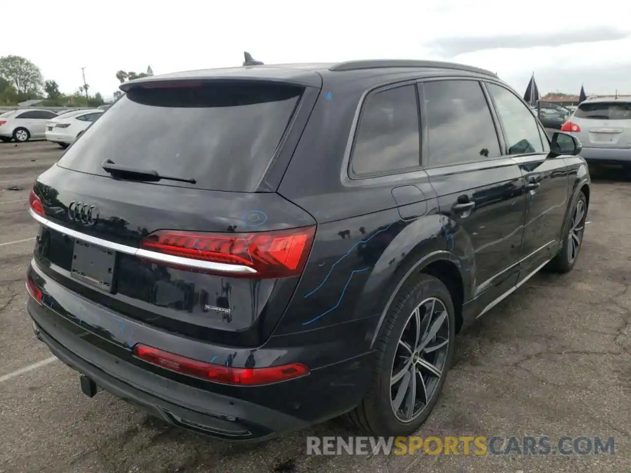 4 Фотография поврежденного автомобиля WA1LXAF73MD039211 AUDI Q7 2021