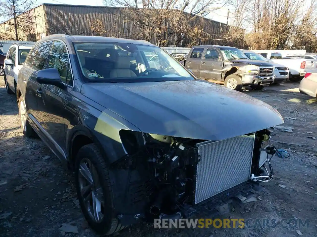 1 Photograph of a damaged car WA1LXAF73MD040343 AUDI Q7 2021