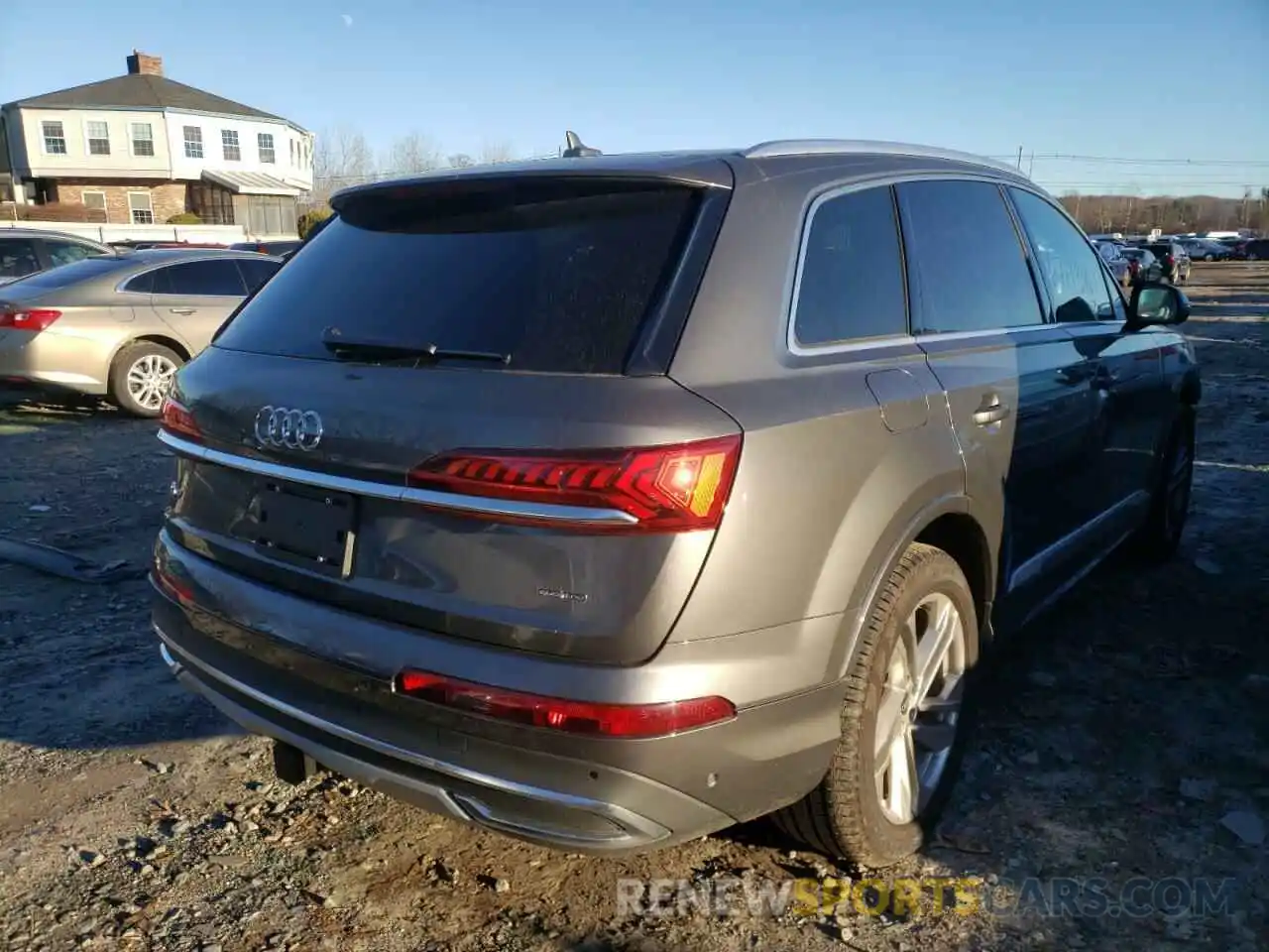 4 Фотография поврежденного автомобиля WA1LXAF73MD040343 AUDI Q7 2021