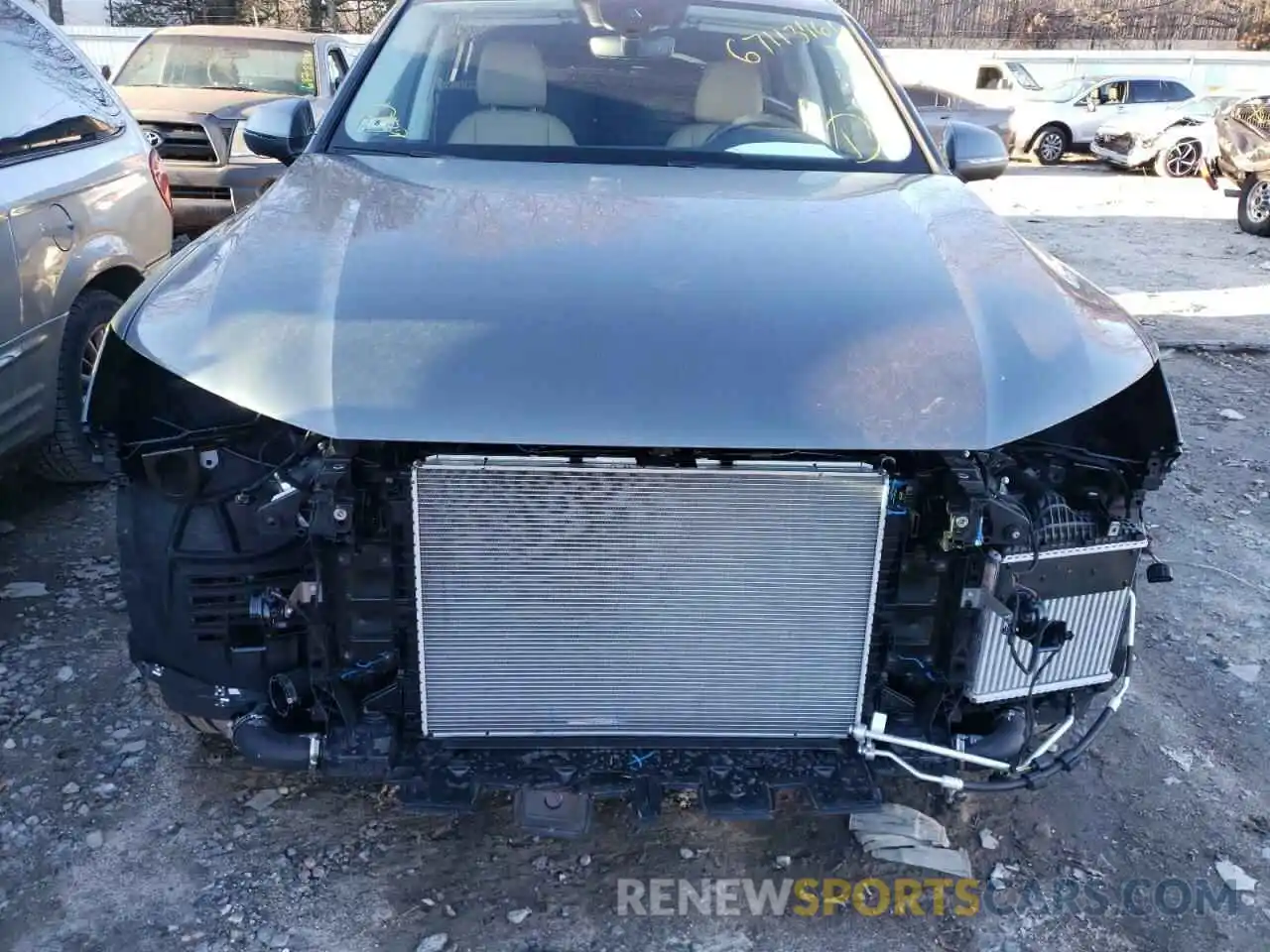 9 Photograph of a damaged car WA1LXAF73MD040343 AUDI Q7 2021