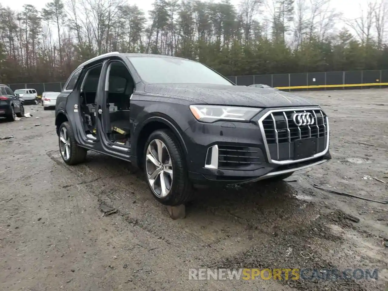 1 Фотография поврежденного автомобиля WA1LXAF73MD040889 AUDI Q7 2021