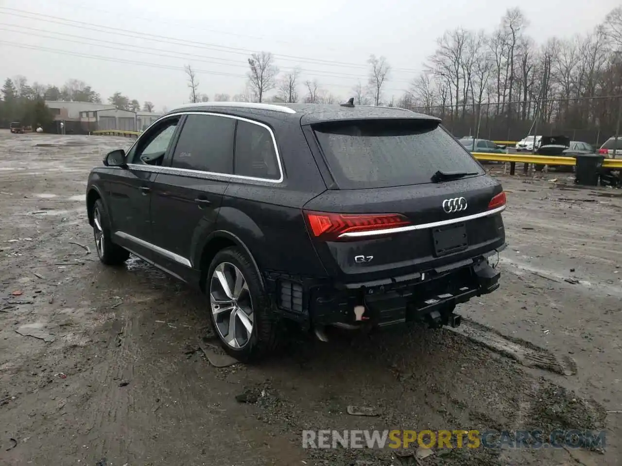 3 Фотография поврежденного автомобиля WA1LXAF73MD040889 AUDI Q7 2021