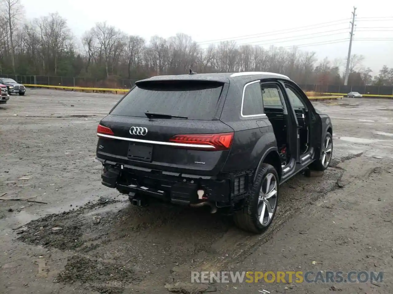 4 Фотография поврежденного автомобиля WA1LXAF73MD040889 AUDI Q7 2021