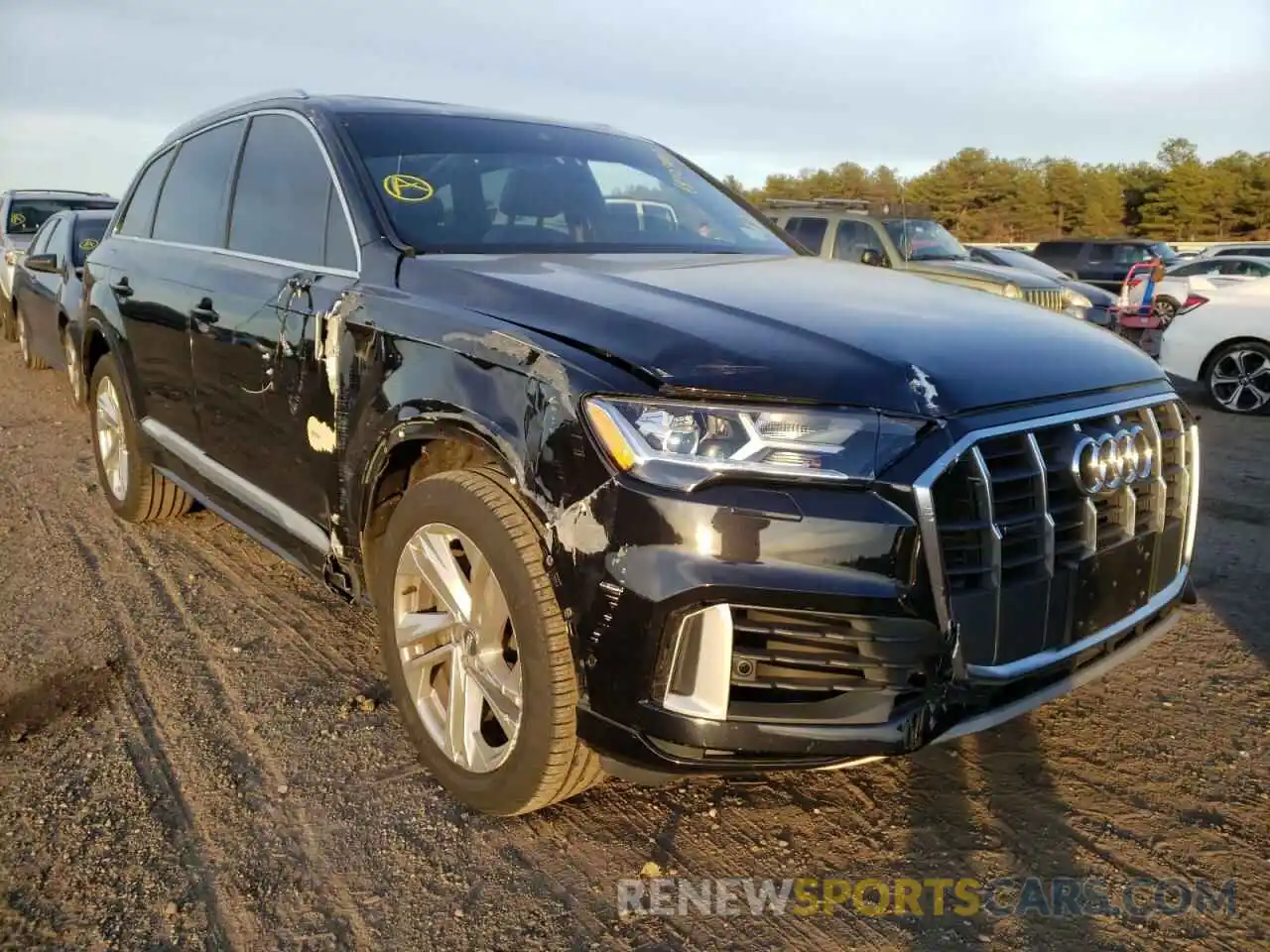 1 Photograph of a damaged car WA1LXAF74MD000109 AUDI Q7 2021