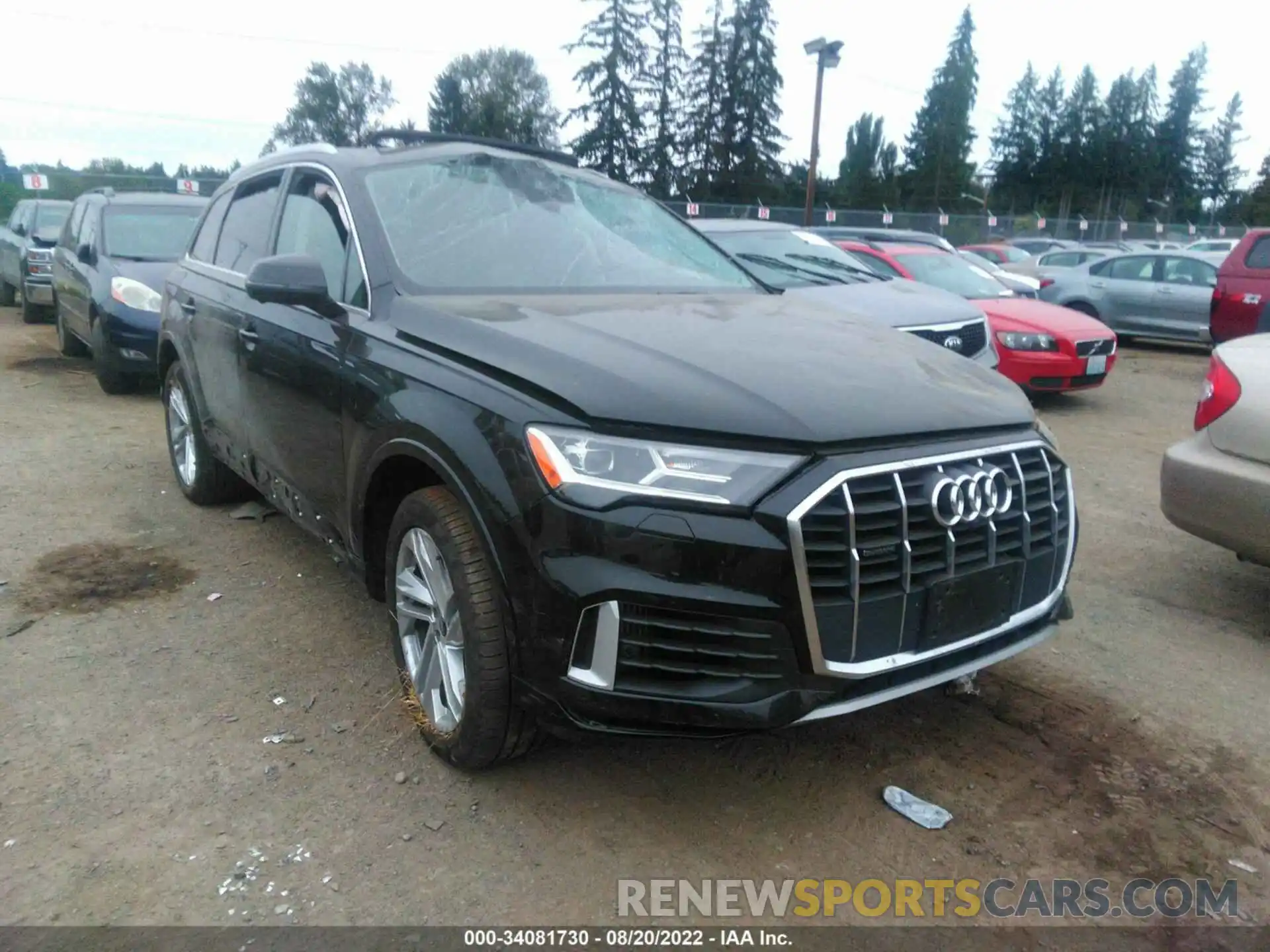 1 Фотография поврежденного автомобиля WA1LXAF74MD021008 AUDI Q7 2021