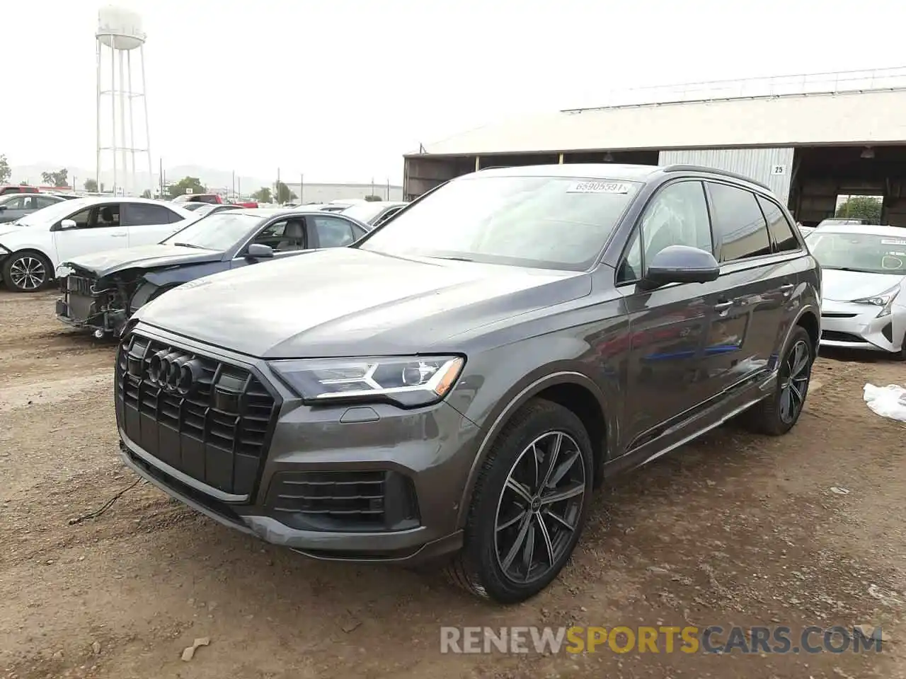 2 Photograph of a damaged car WA1LXAF75MD014584 AUDI Q7 2021