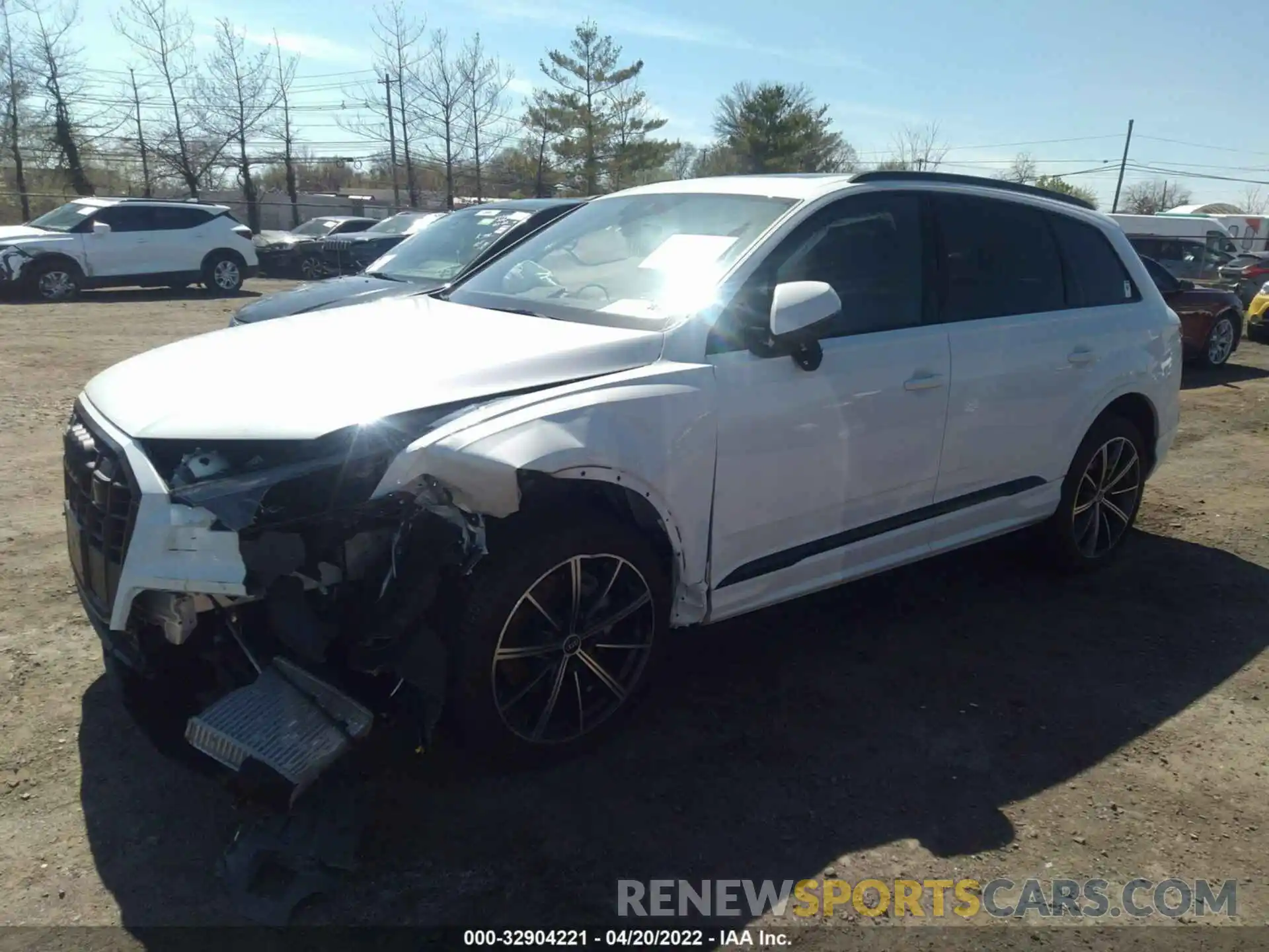 2 Photograph of a damaged car WA1LXAF75MD041896 AUDI Q7 2021