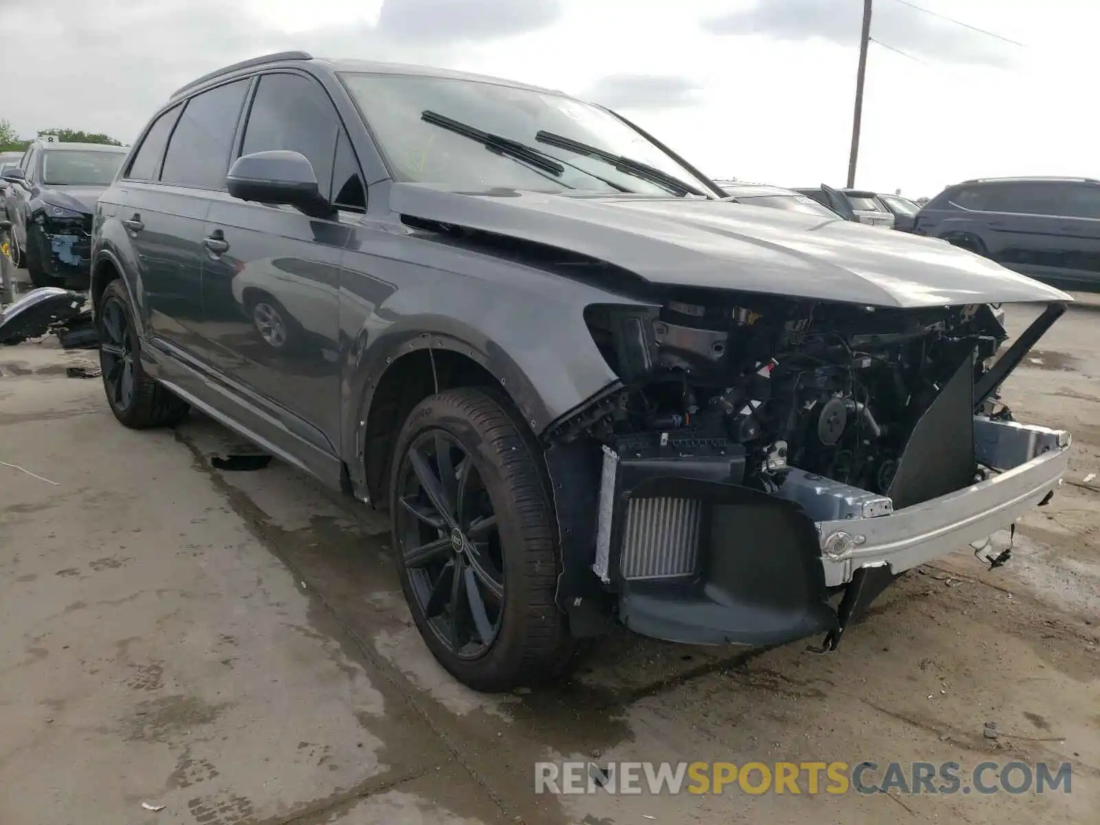 1 Photograph of a damaged car WA1LXAF76MD012567 AUDI Q7 2021