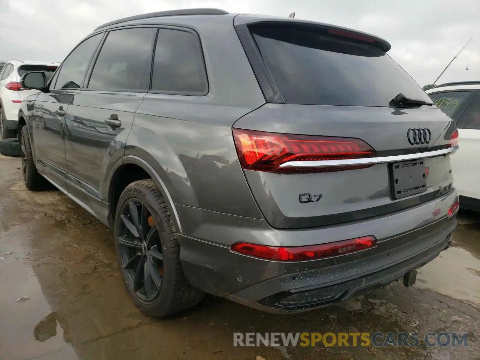 3 Фотография поврежденного автомобиля WA1LXAF76MD012567 AUDI Q7 2021