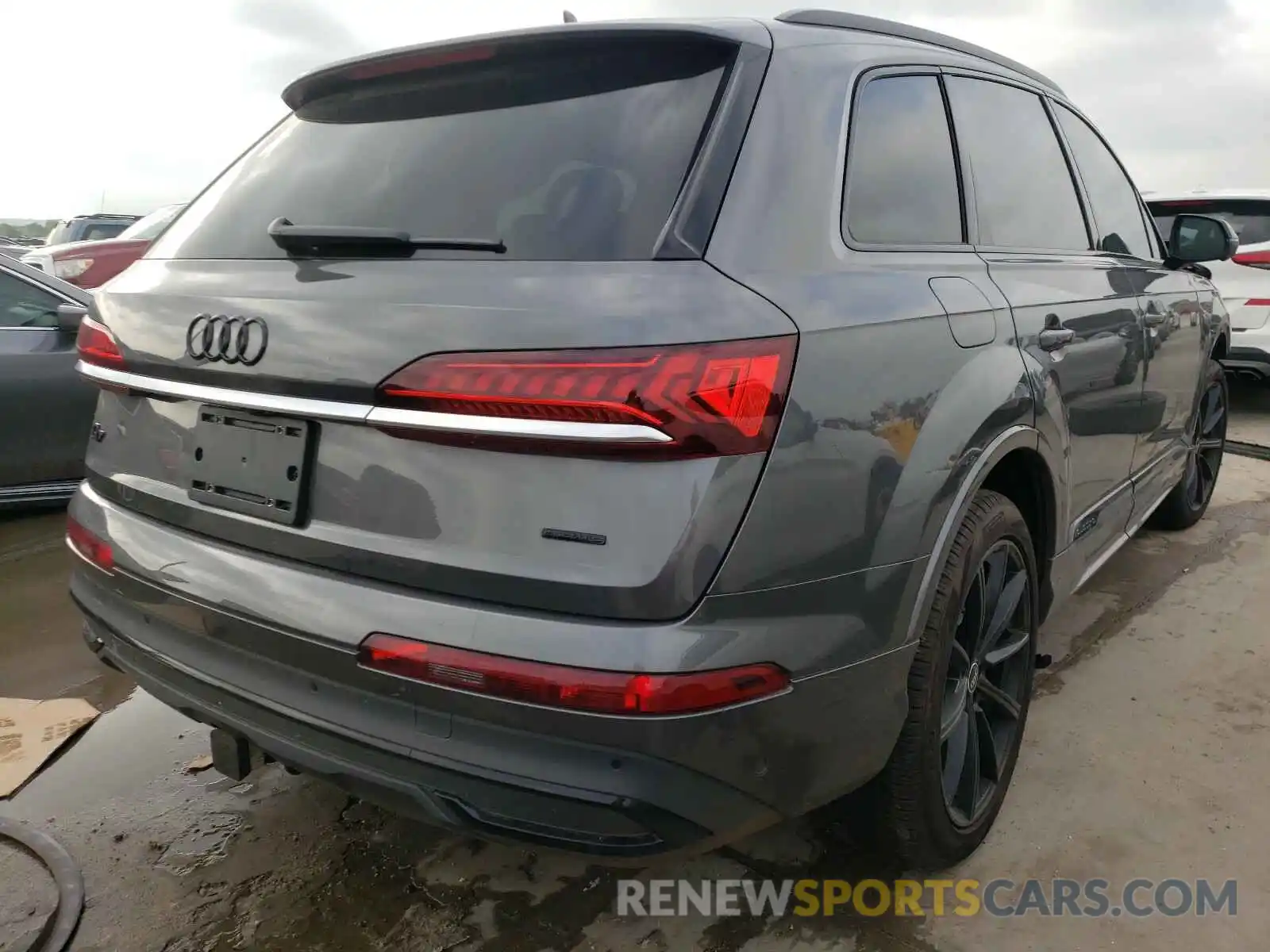 4 Фотография поврежденного автомобиля WA1LXAF76MD012567 AUDI Q7 2021