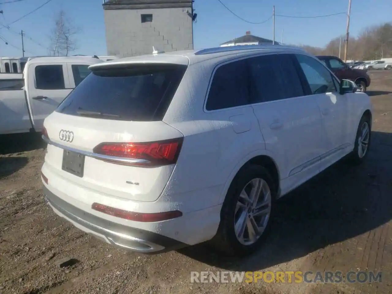 4 Фотография поврежденного автомобиля WA1LXAF76MD013007 AUDI Q7 2021