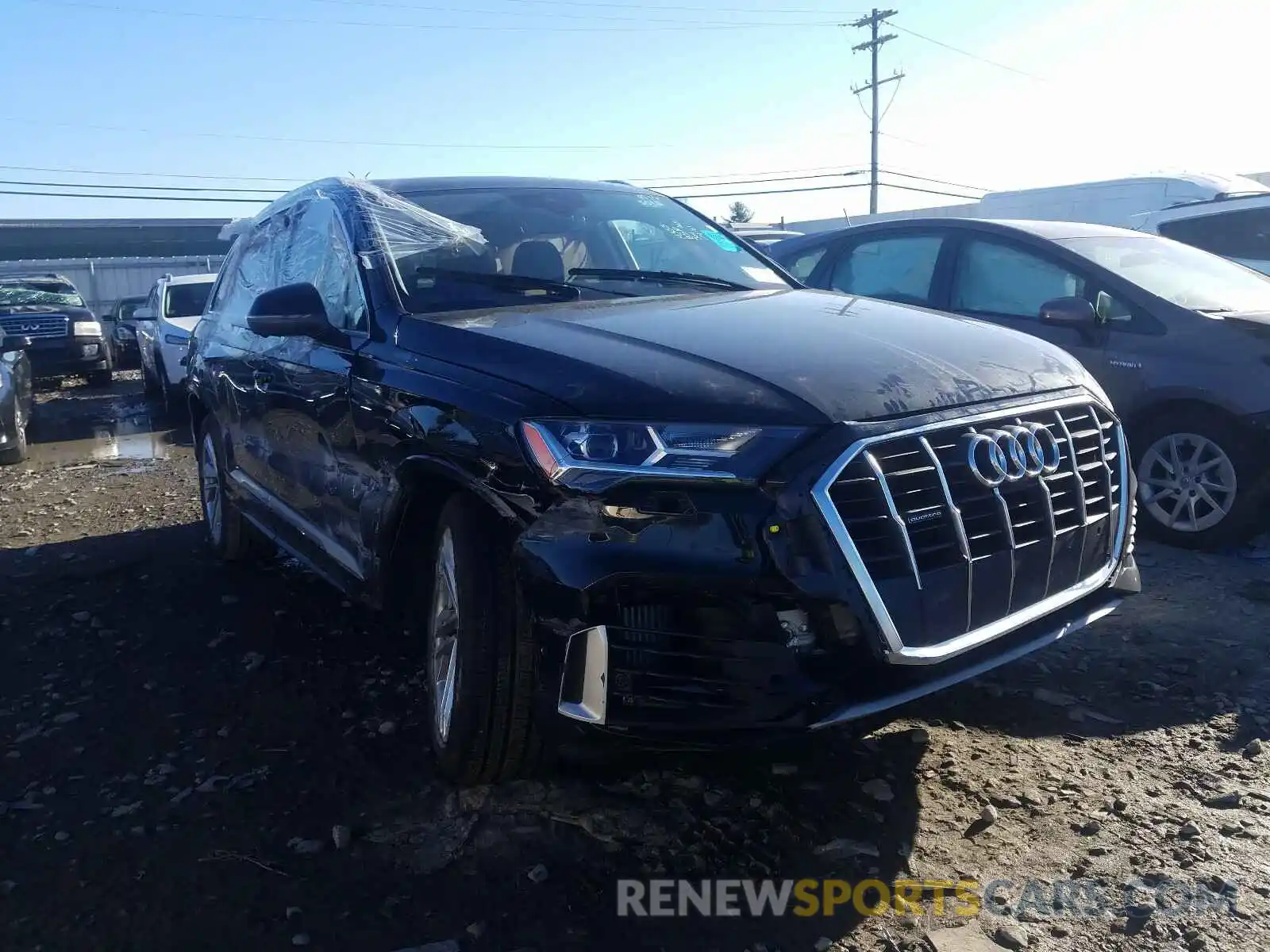 1 Photograph of a damaged car WA1LXAF76MD013413 AUDI Q7 2021