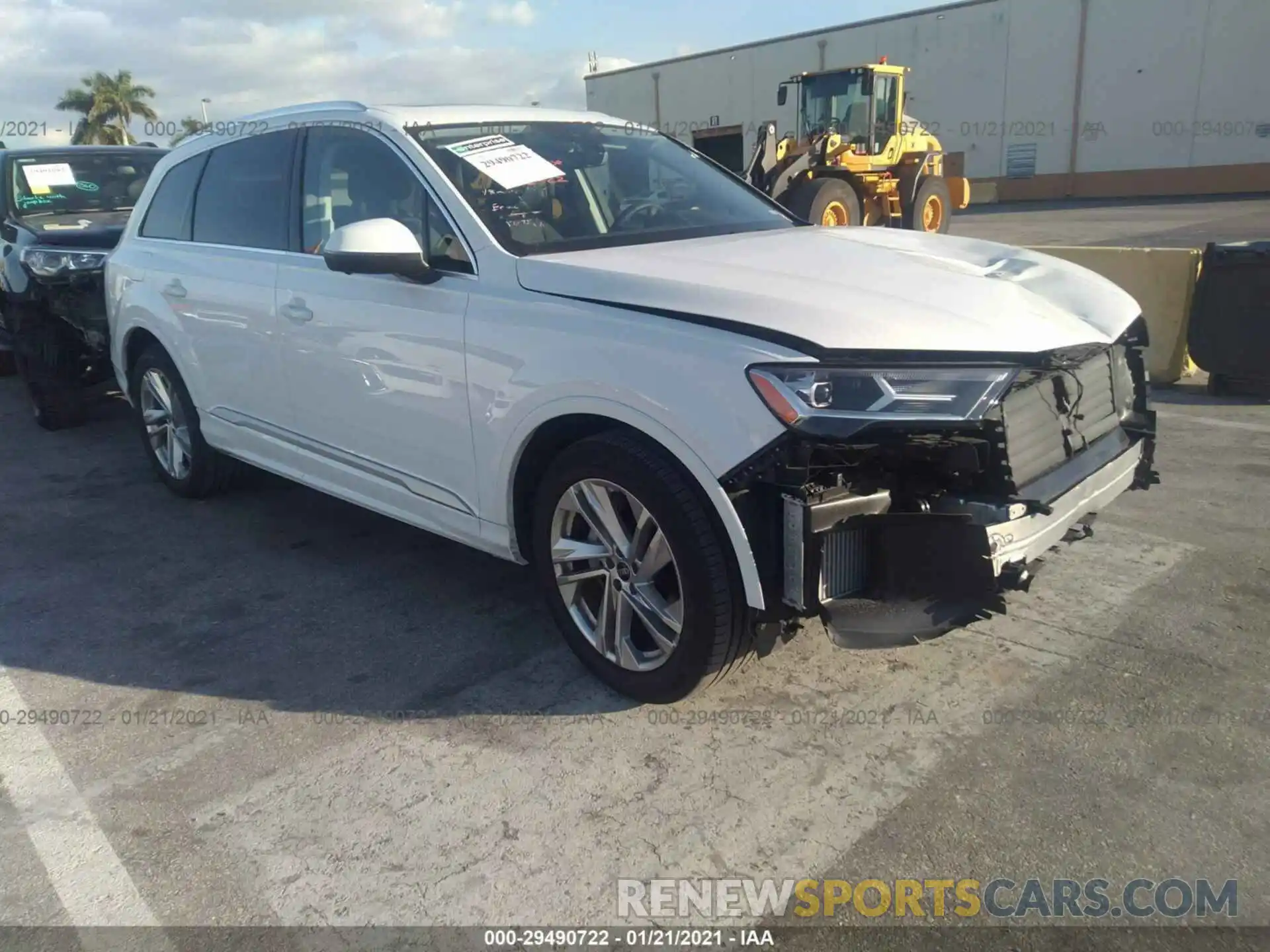 1 Photograph of a damaged car WA1LXAF76MD014139 AUDI Q7 2021