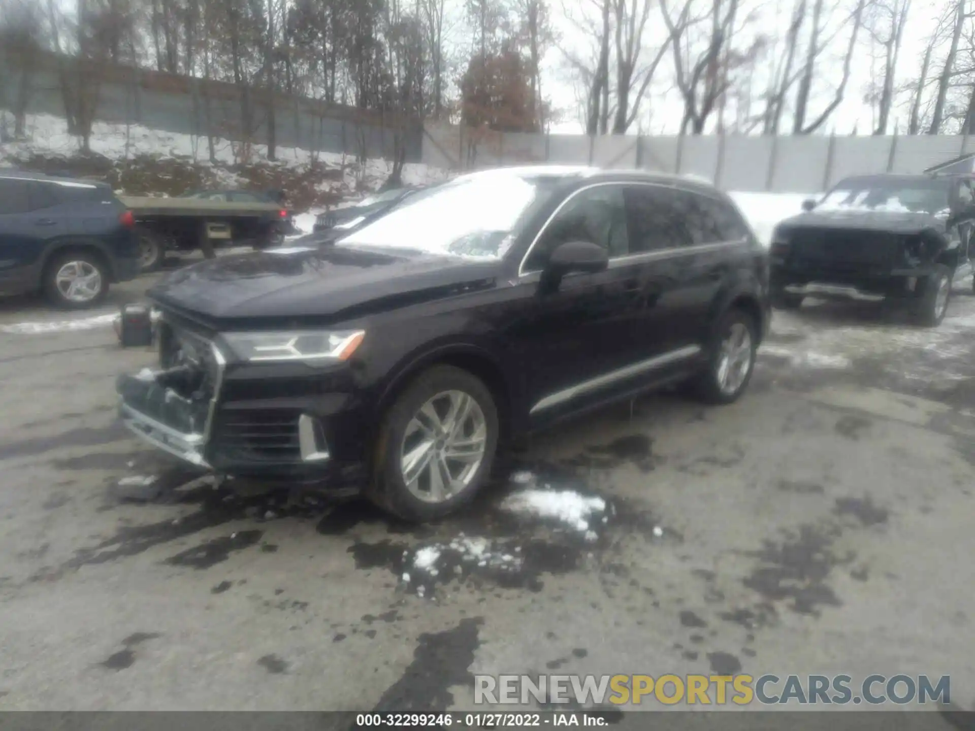 2 Photograph of a damaged car WA1LXAF76MD014996 AUDI Q7 2021