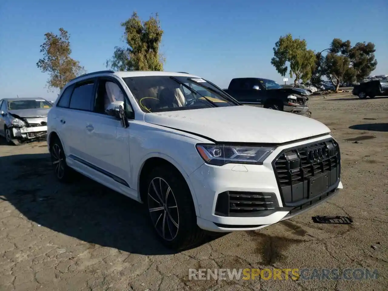 1 Photograph of a damaged car WA1LXAF76MD015355 AUDI Q7 2021