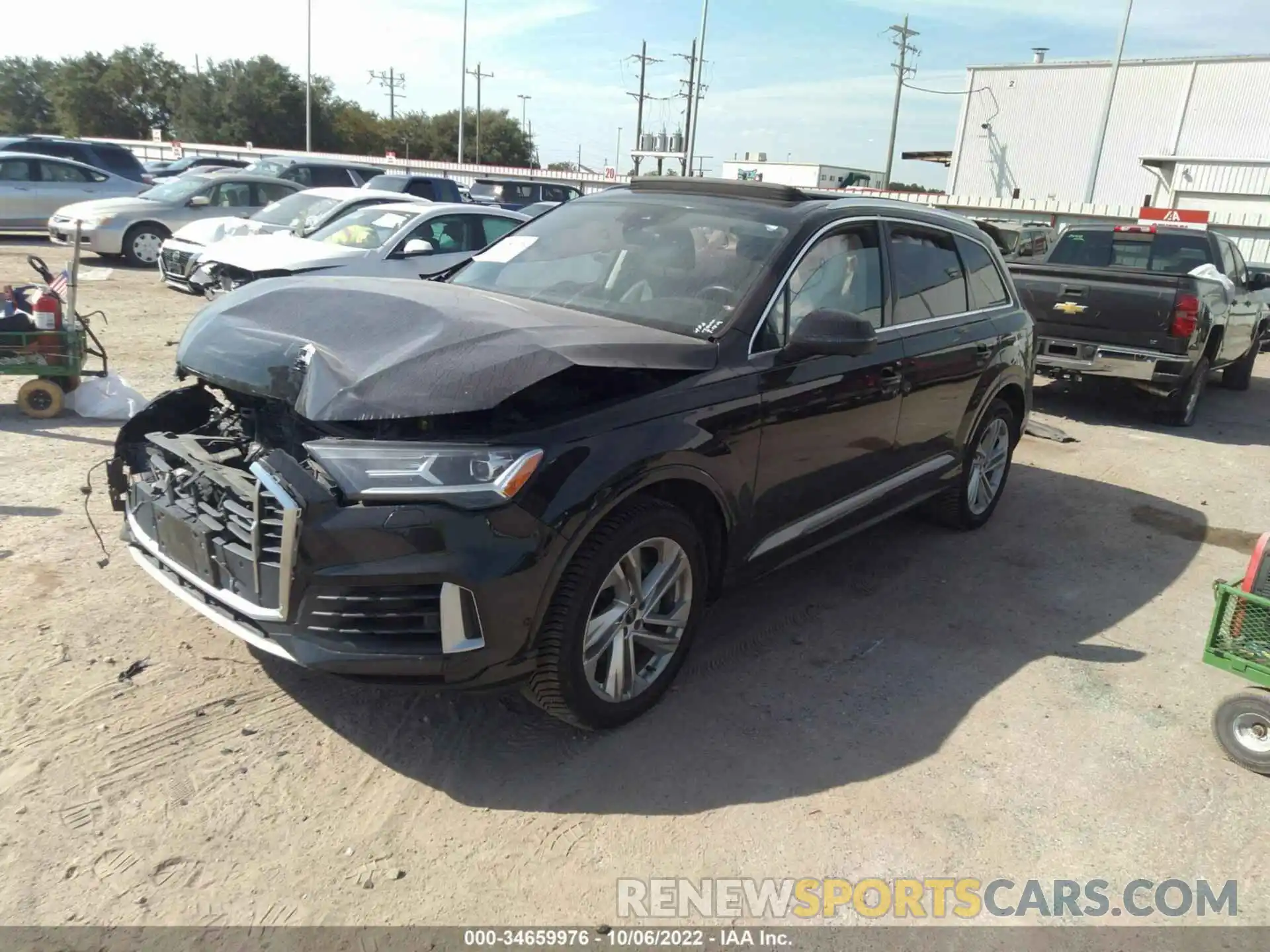 2 Фотография поврежденного автомобиля WA1LXAF76MD017123 AUDI Q7 2021