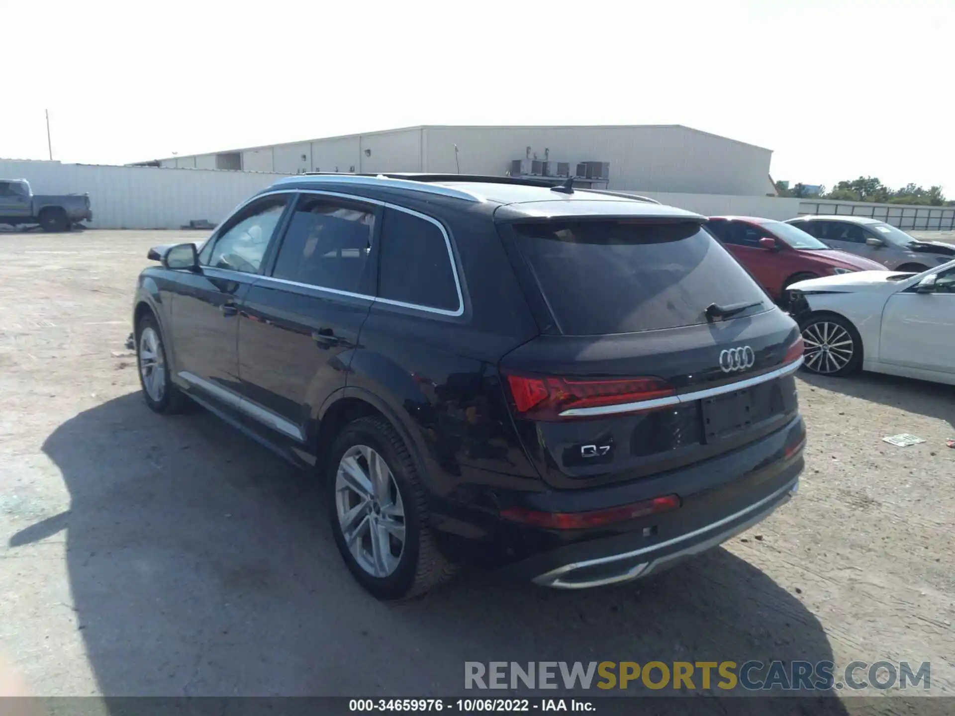 3 Фотография поврежденного автомобиля WA1LXAF76MD017123 AUDI Q7 2021