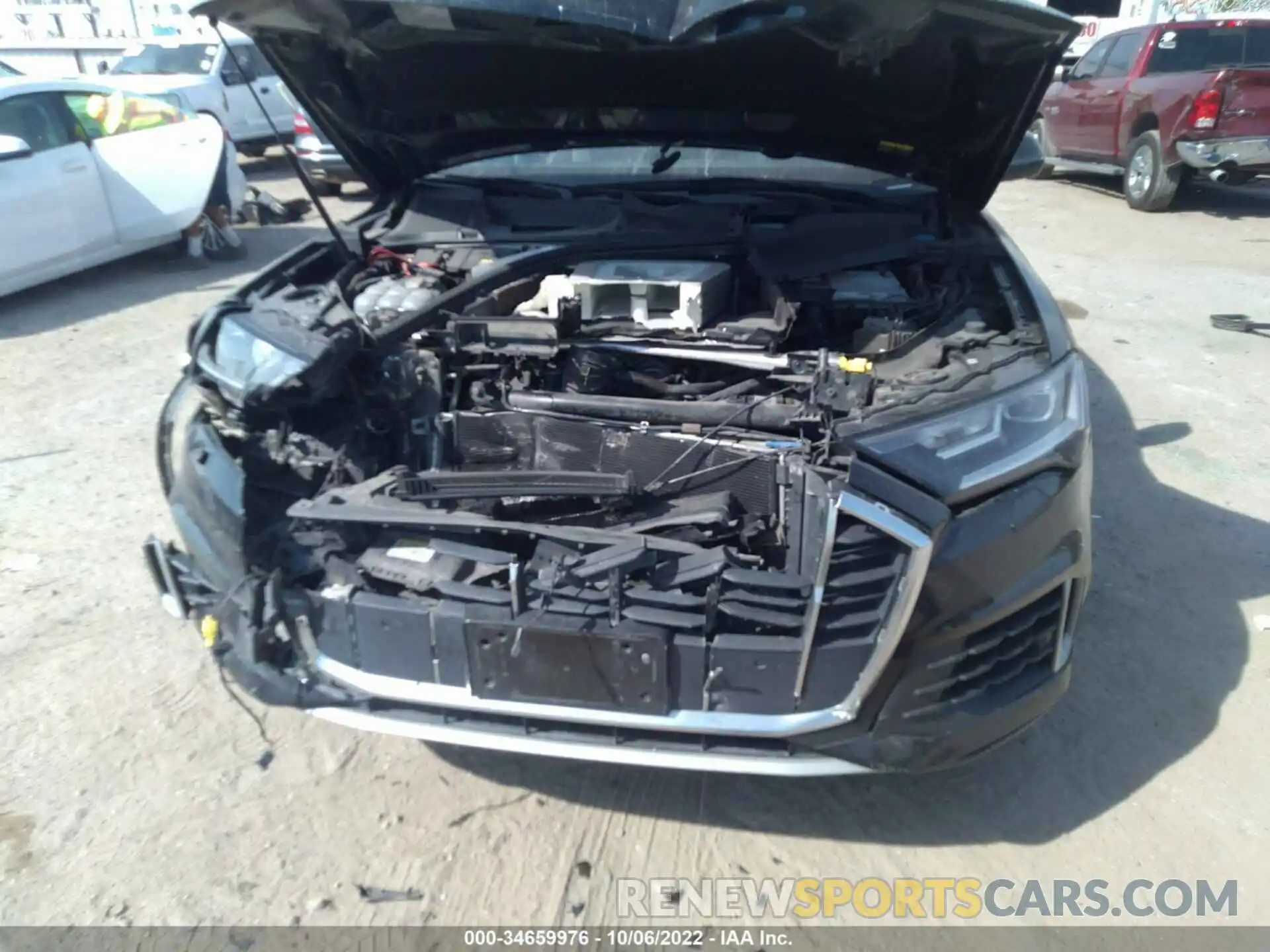 6 Фотография поврежденного автомобиля WA1LXAF76MD017123 AUDI Q7 2021