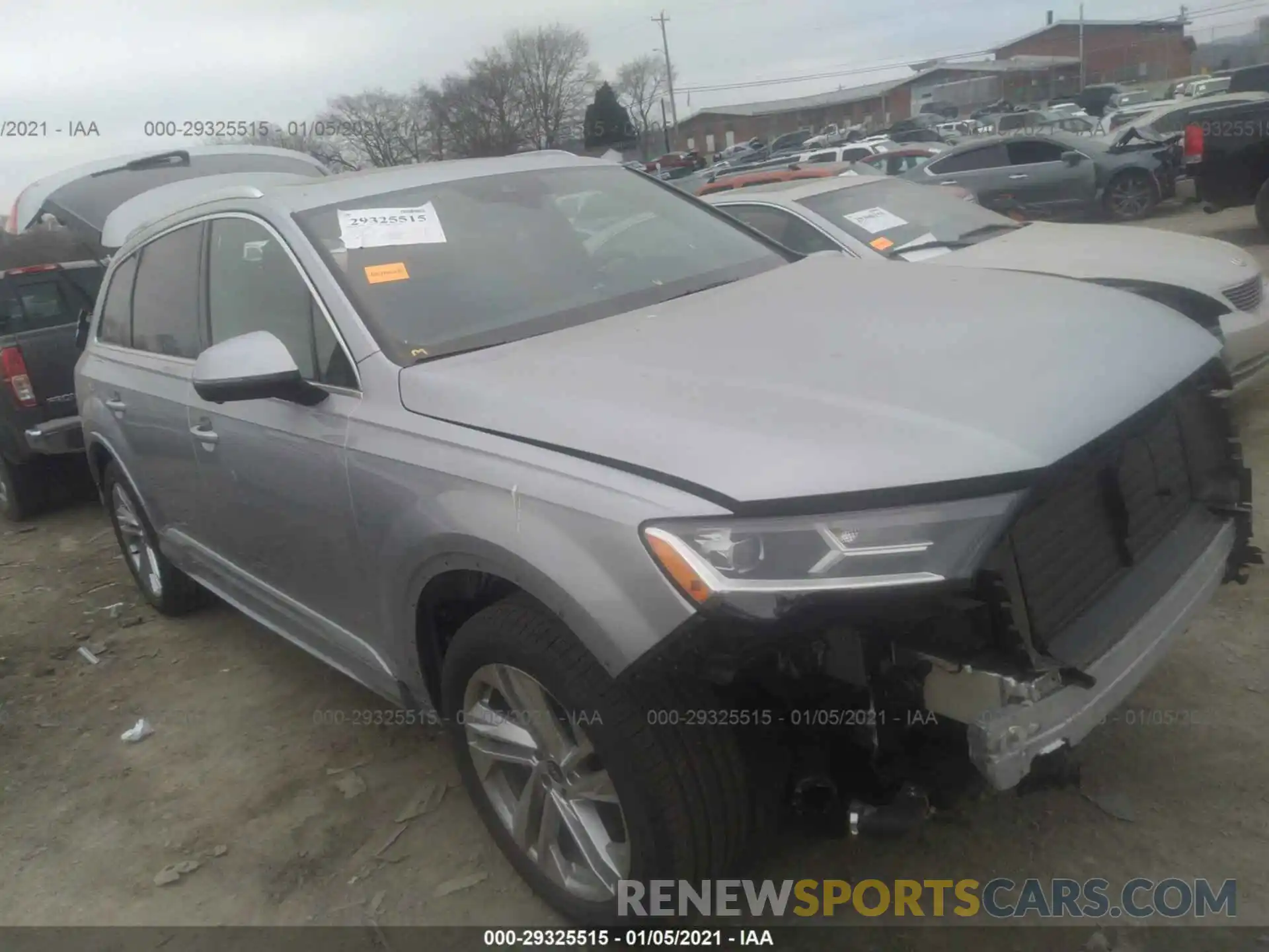 1 Photograph of a damaged car WA1LXAF77MD012934 AUDI Q7 2021