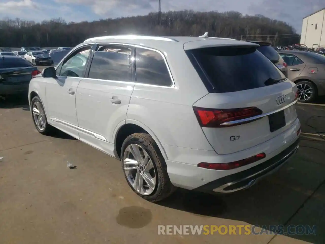 3 Фотография поврежденного автомобиля WA1LXAF77MD014540 AUDI Q7 2021