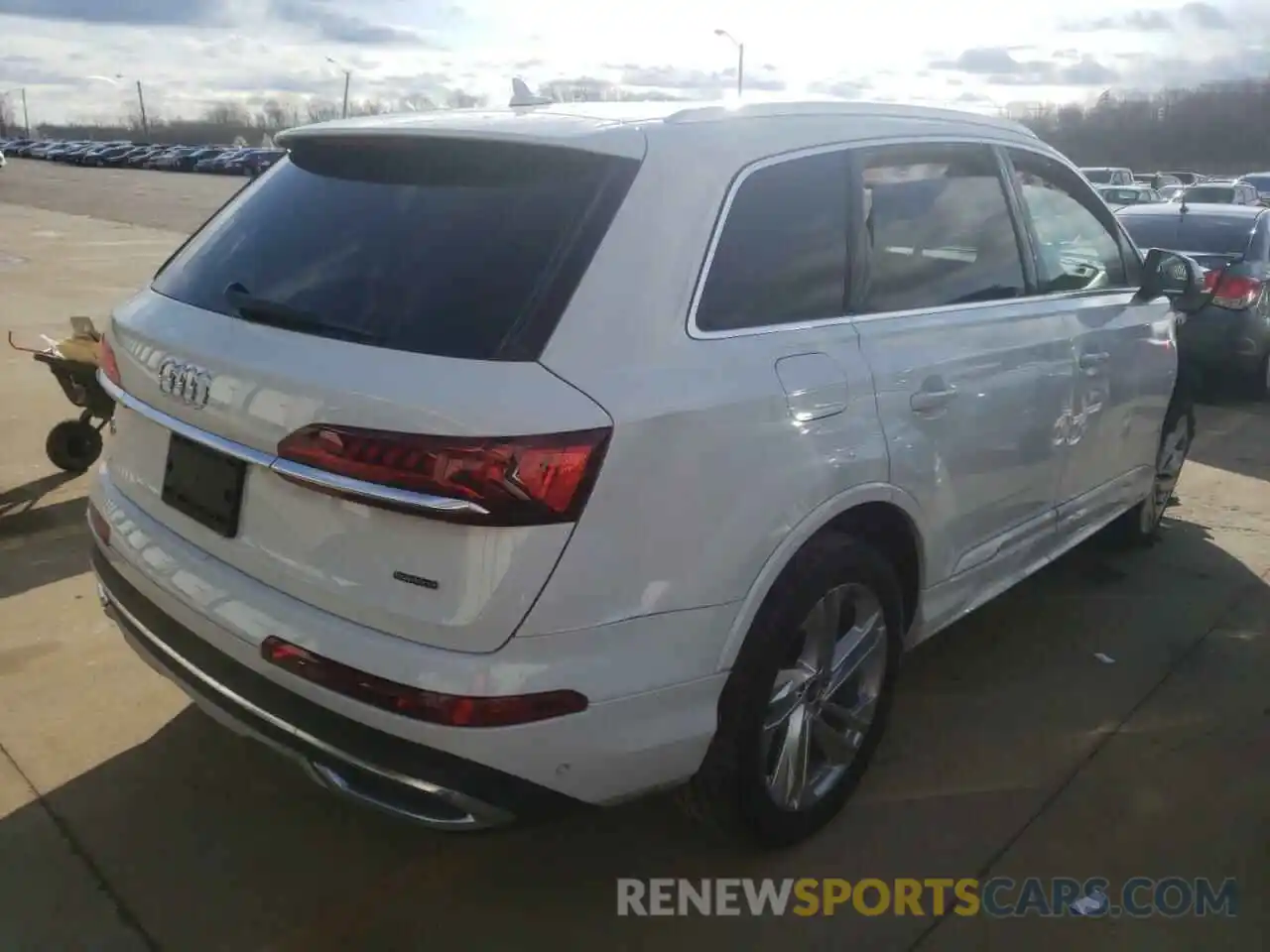 4 Фотография поврежденного автомобиля WA1LXAF77MD014540 AUDI Q7 2021