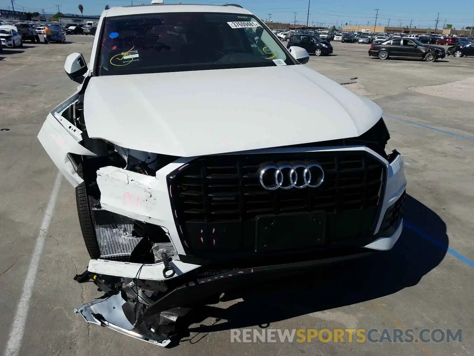 9 Photograph of a damaged car WA1LXAF77MD020760 AUDI Q7 2021