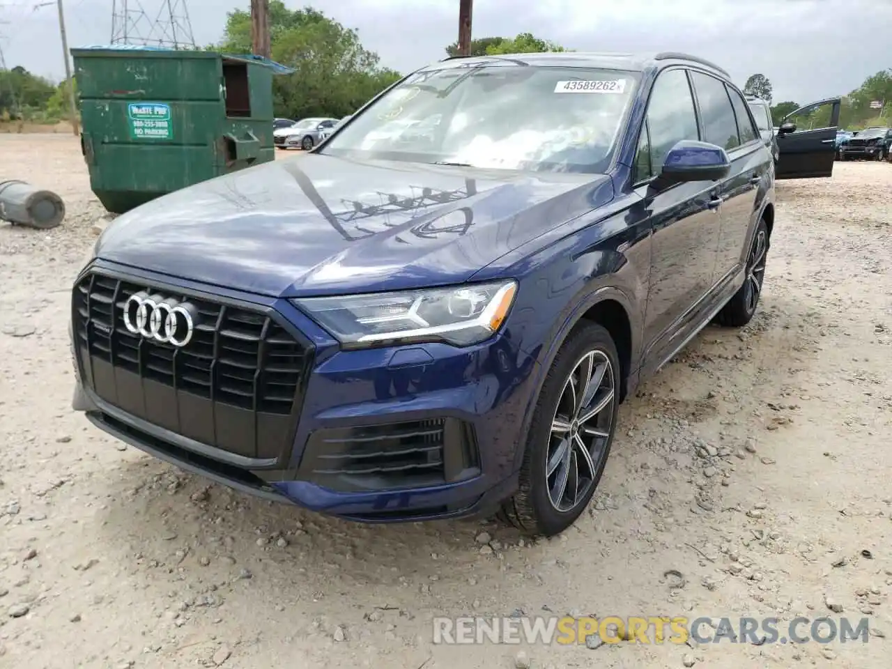 2 Photograph of a damaged car WA1LXAF77MD021312 AUDI Q7 2021