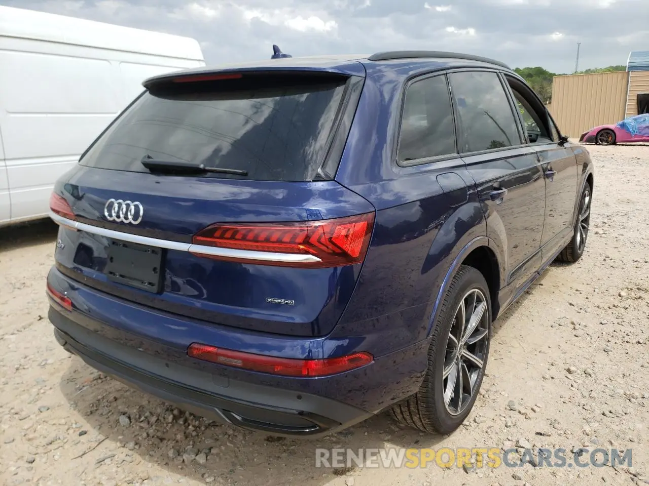 4 Фотография поврежденного автомобиля WA1LXAF77MD021312 AUDI Q7 2021