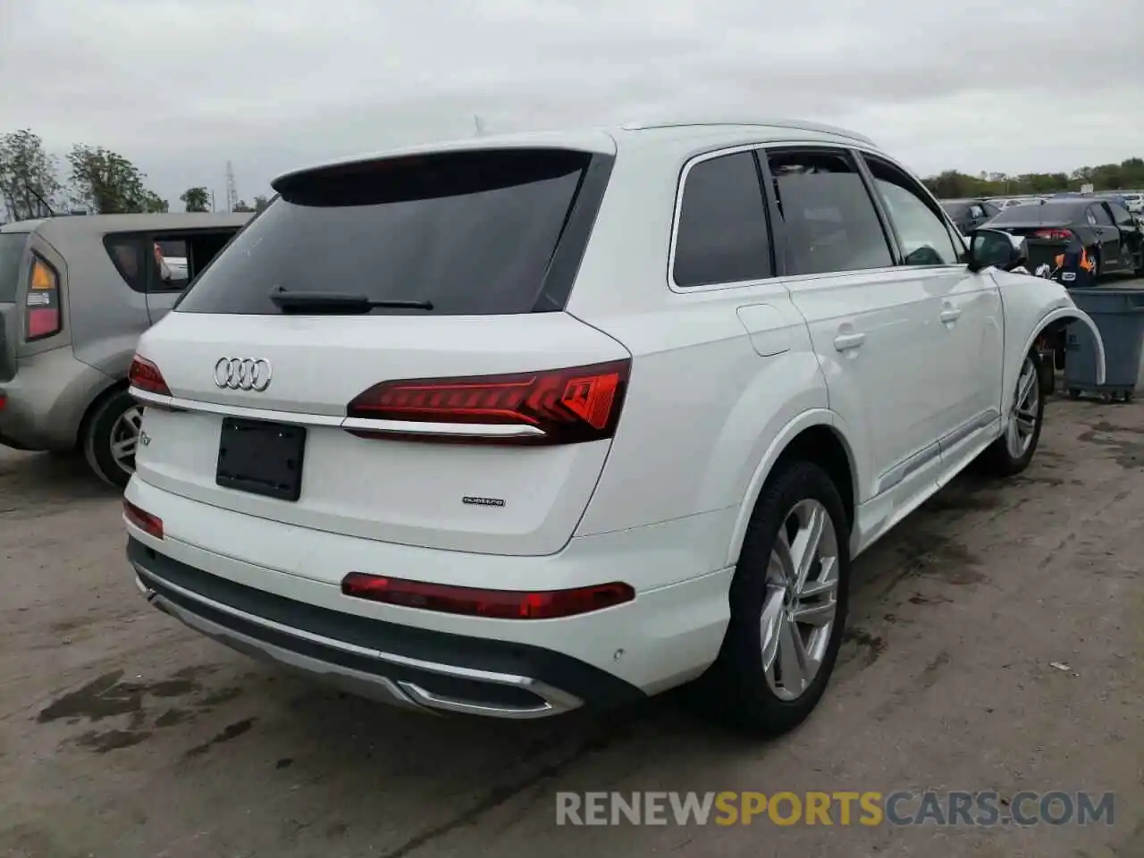 4 Фотография поврежденного автомобиля WA1LXAF78MD013915 AUDI Q7 2021