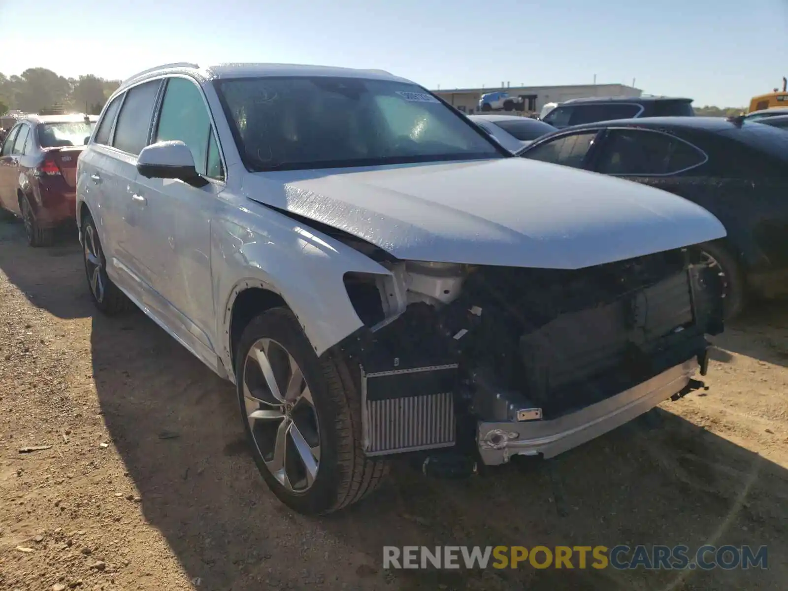 1 Photograph of a damaged car WA1LXAF78MD023876 AUDI Q7 2021